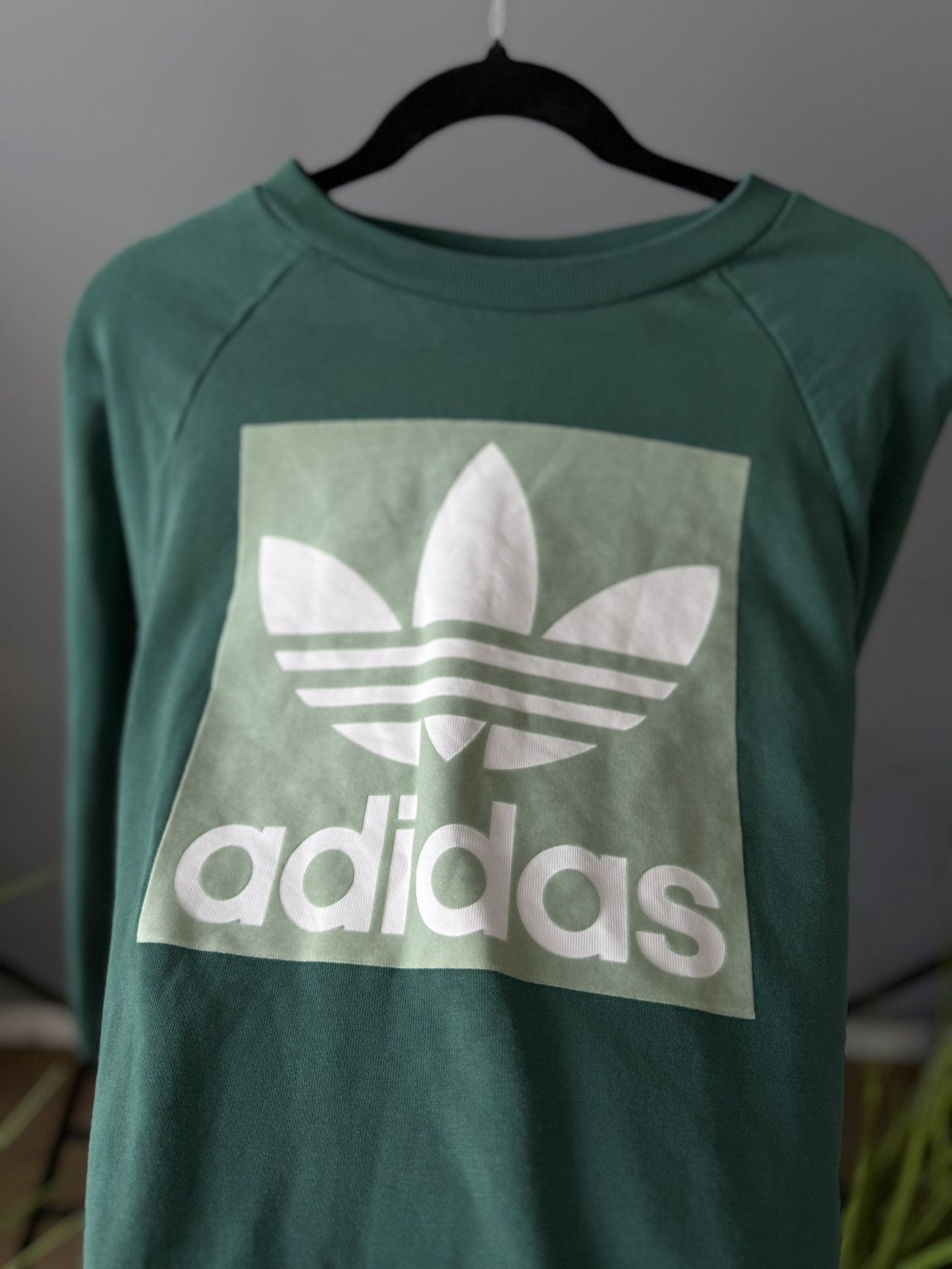 Adidas Adidas sweatshirt boxlogo Size M / US 6-8 / IT 42-44 - 2 Thumbnail
