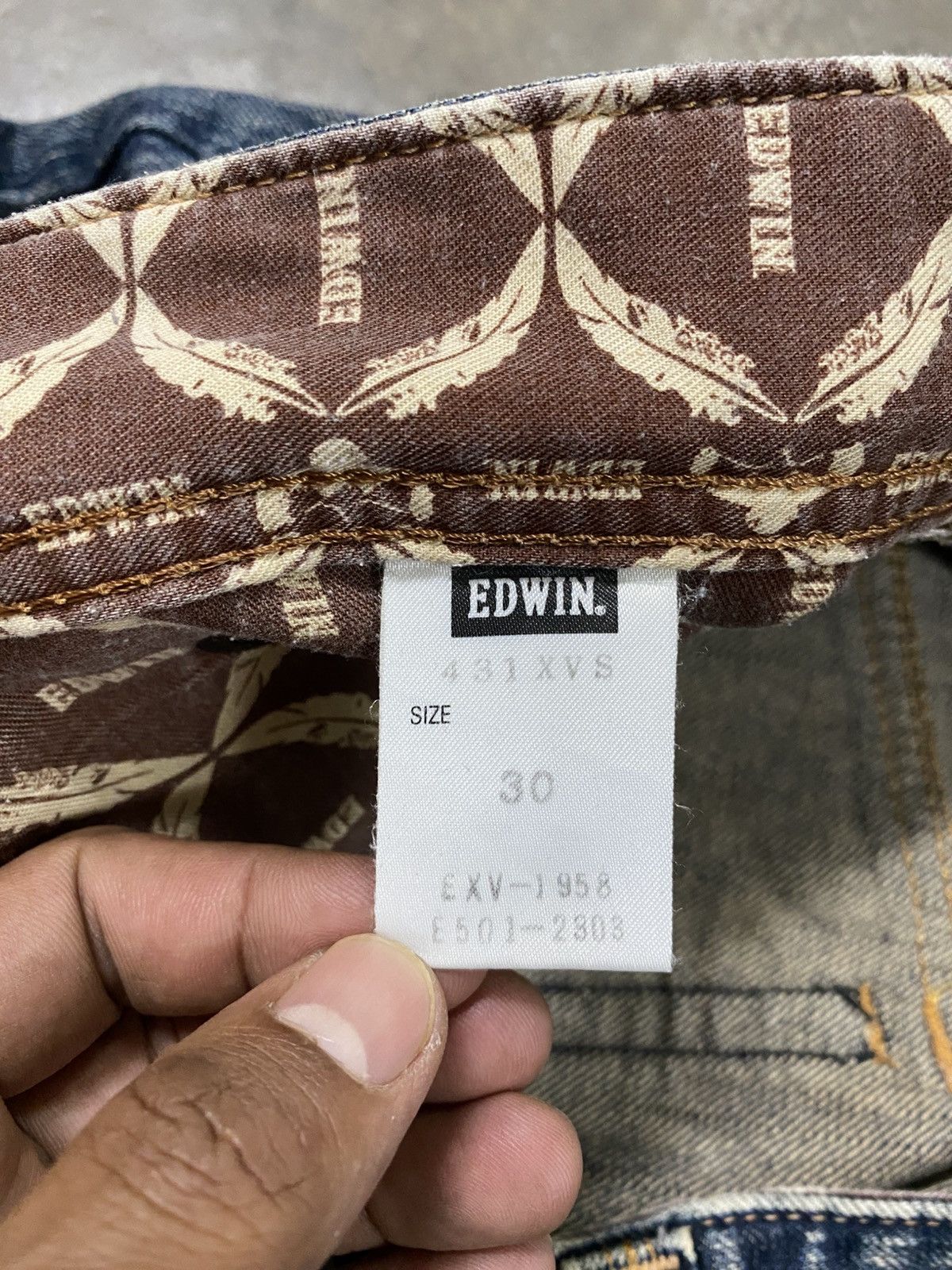 Edwin Flare Jeans Edwin Japan 431XVS Boot Cut @284 Size US 31 - 14 Thumbnail