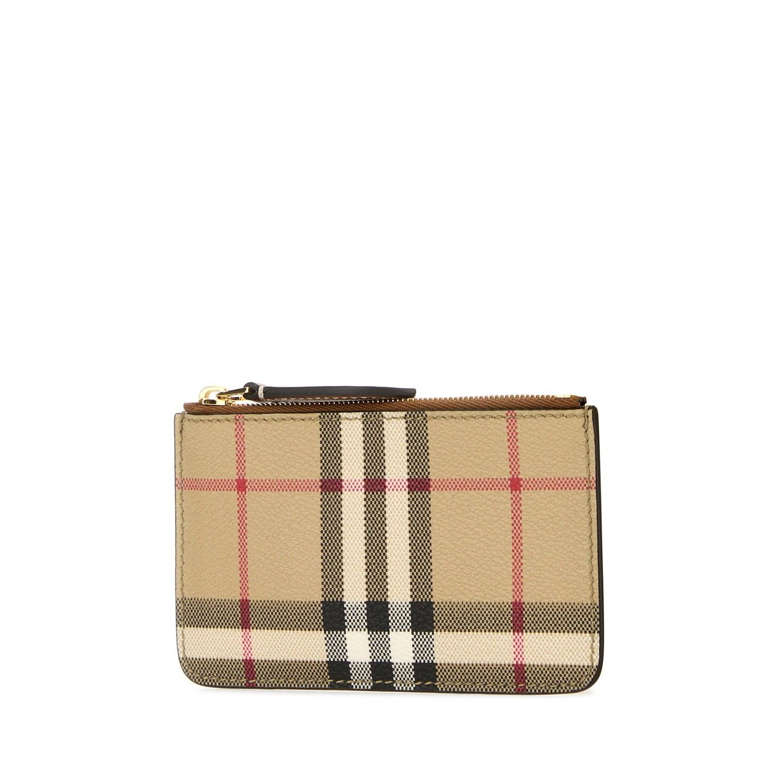 Burberry BURBERRY Printed E-Canvas Card Holder Beige New & Authentic Size ONE SIZE - 2 Thumbnail