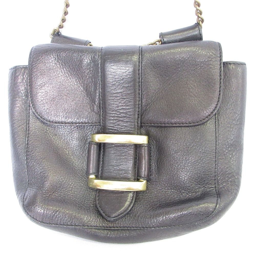 Other Other J&M Davidson Chain Calf Leather Shoulder Bag Leather Shoulder Bag DUTY FREE for USA Size ONE SIZE - 1 Thumbnail