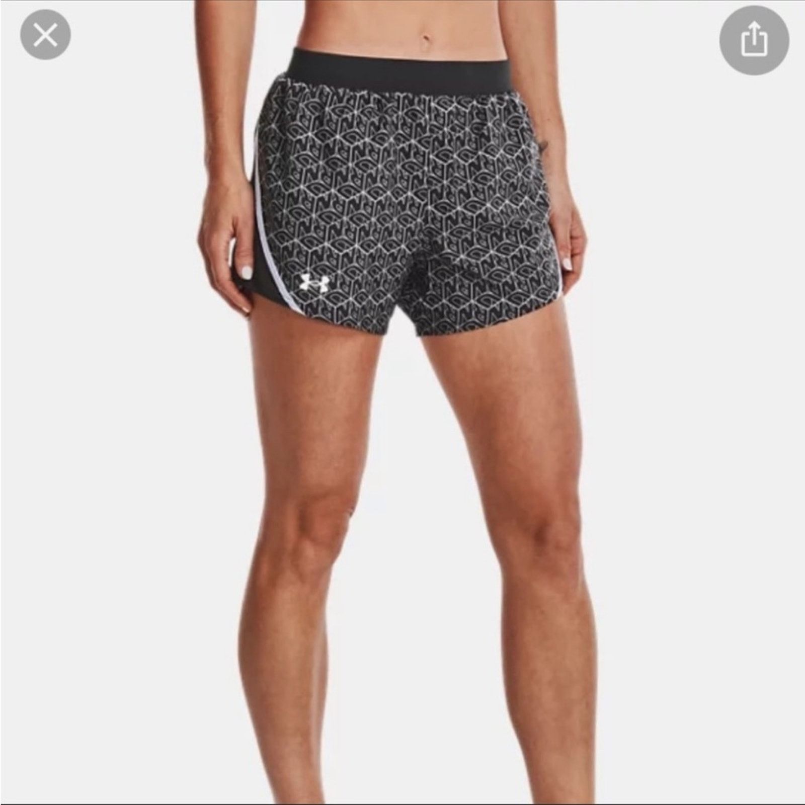 Under Armour Under Armour Mileage 2.0 Black Running Shorts, NWT, Medium Size 28" / US 6 / IT 42 - 1 Thumbnail