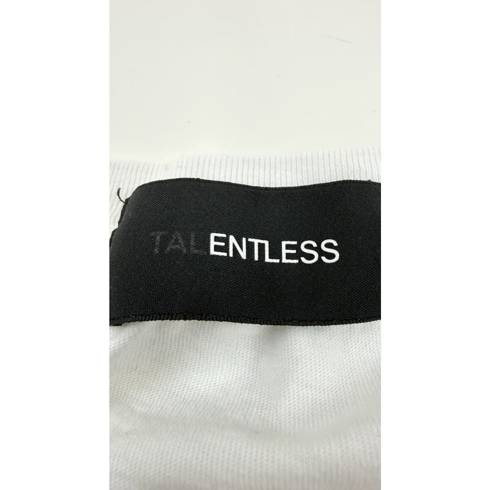Talentless Talentless Shirt Mens Large White Solid Crewneck Basic Tee Casual Short Sleeve Size US L / EU 52-54 / 3 - 2 Thumbnail