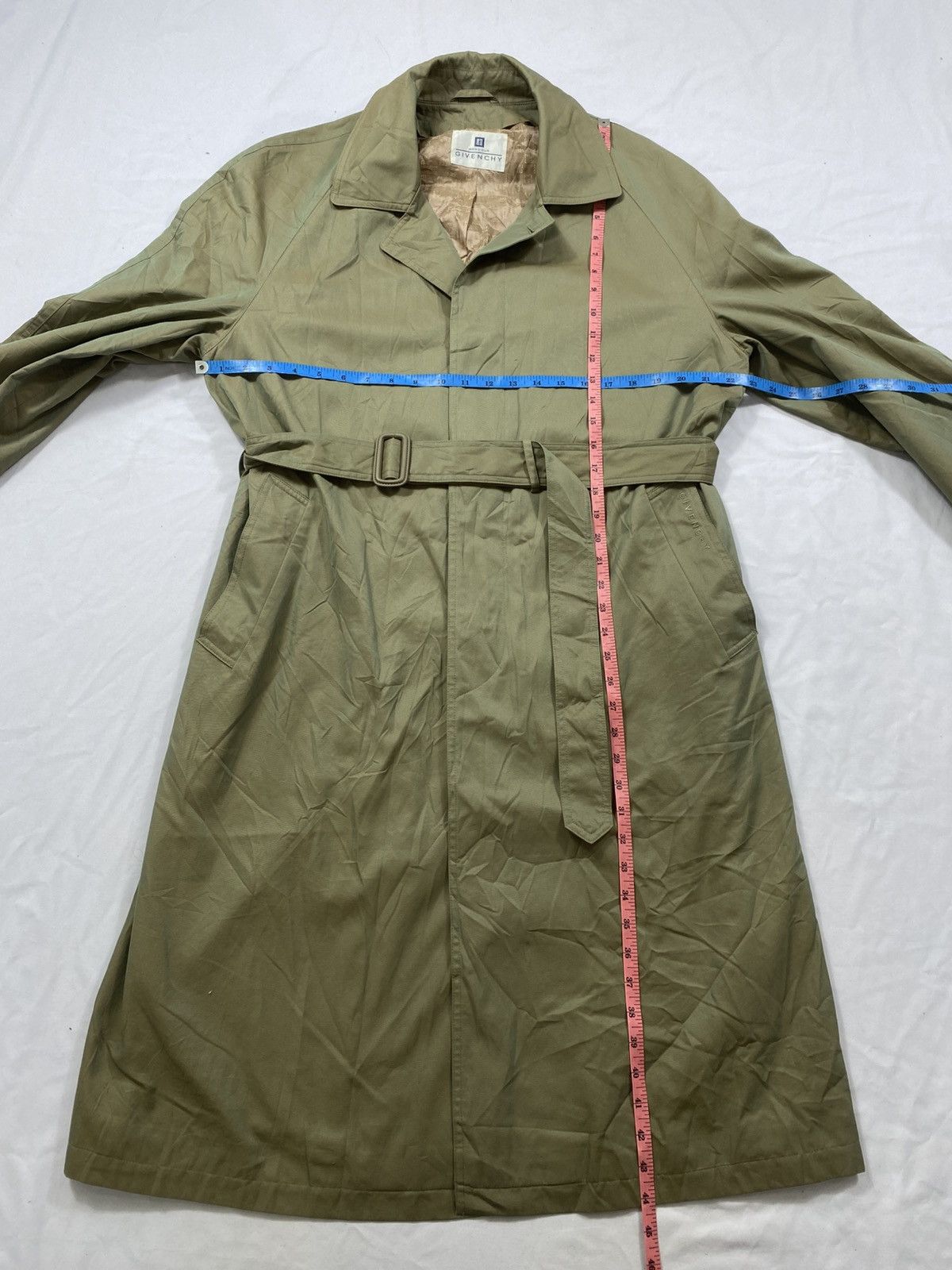 Givenchy Vintage Givenchy Trench Coat Jacket Size US L / EU 52-54 / 3 - 8 Thumbnail