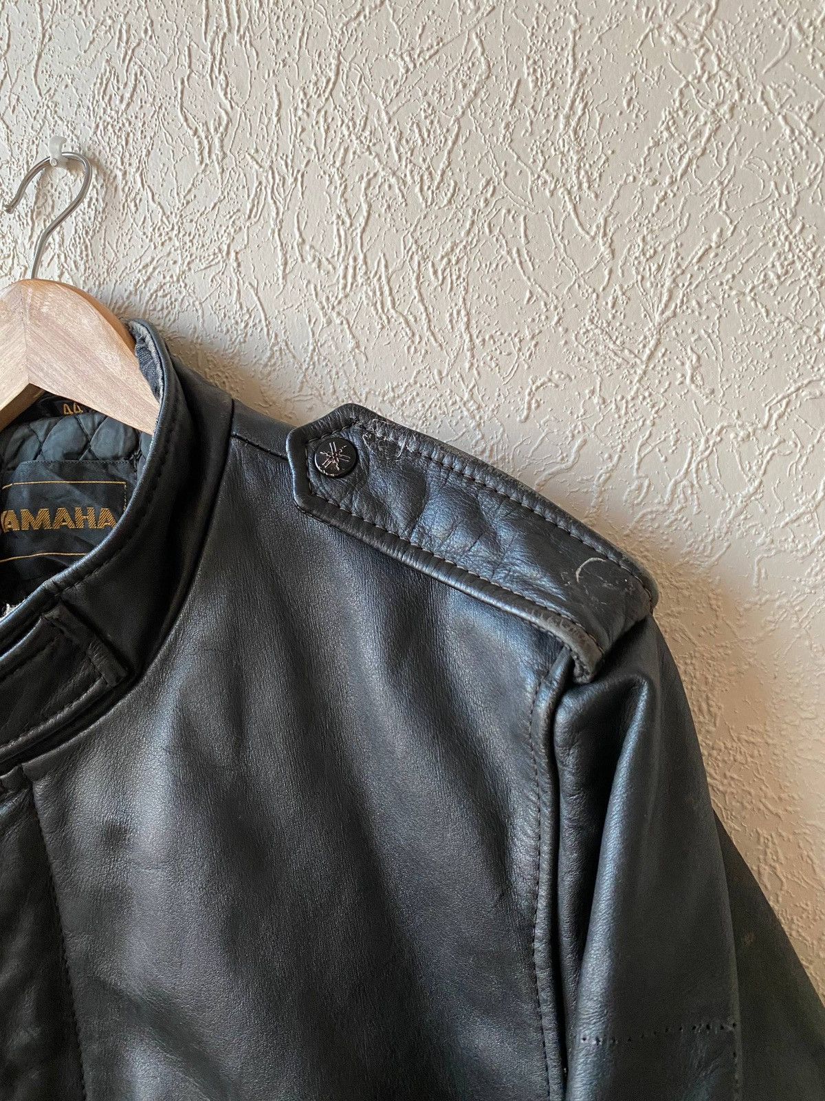 Yamaha Vintage Yamaha Leather Aviator Jacket Size US M / EU 48-50 / 2 - 3 Thumbnail