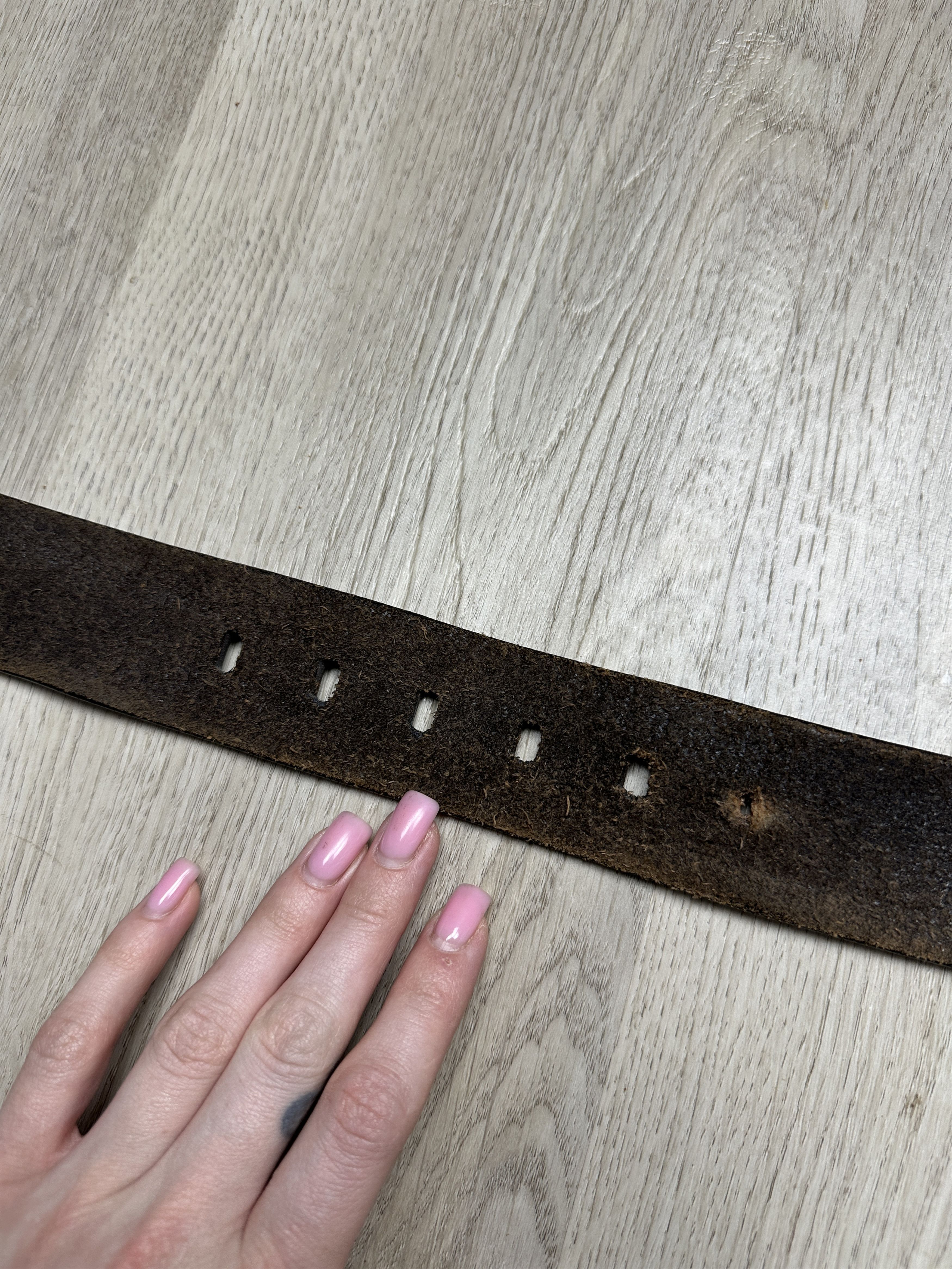 Diesel Diesel Vintage Mens Leather Belt Size ONE SIZE - 7 Thumbnail
