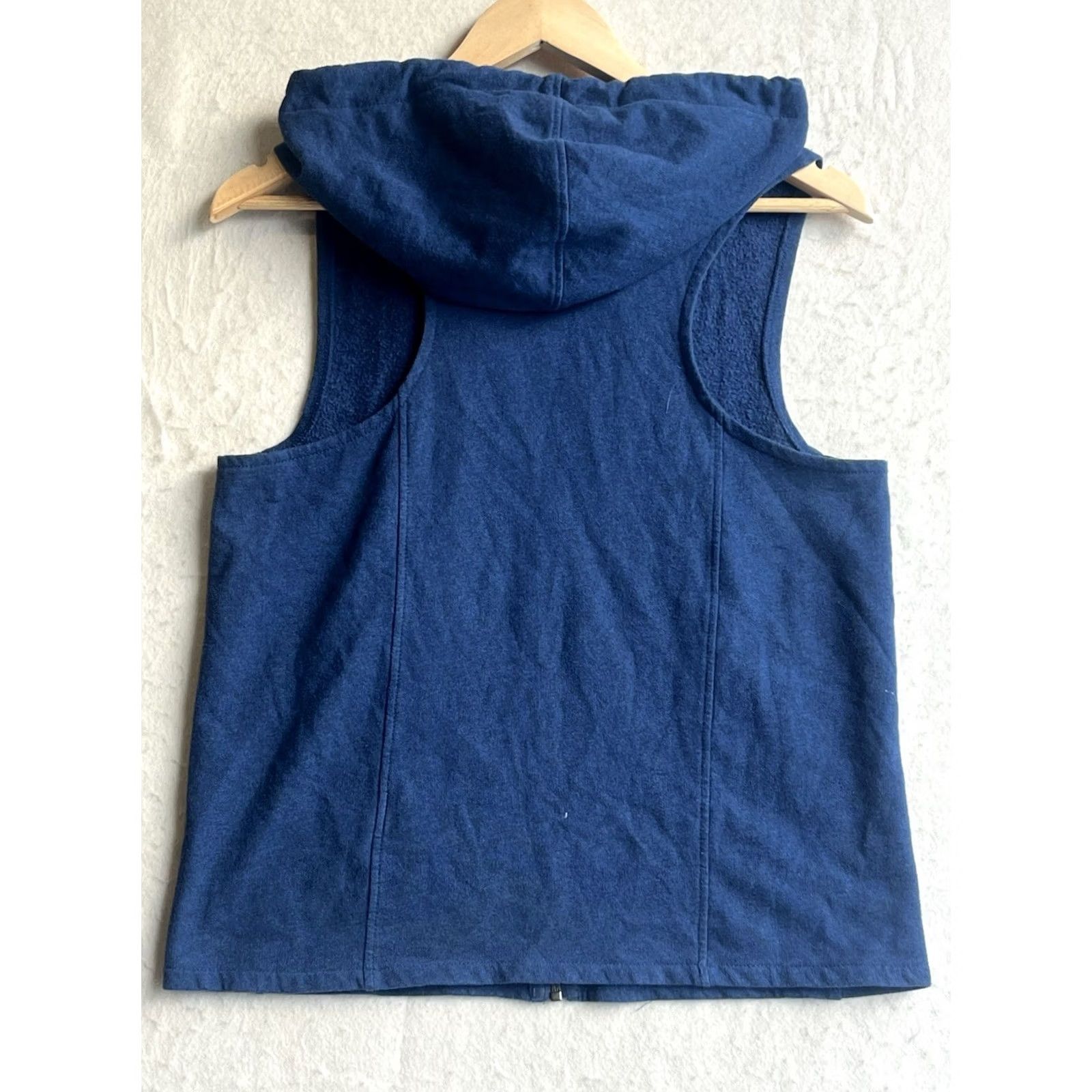 Vintage Synergy Vest Women's Vest Small Blue Full Zip Hoodie? Size S / US 4 / IT 40 - 2 Thumbnail