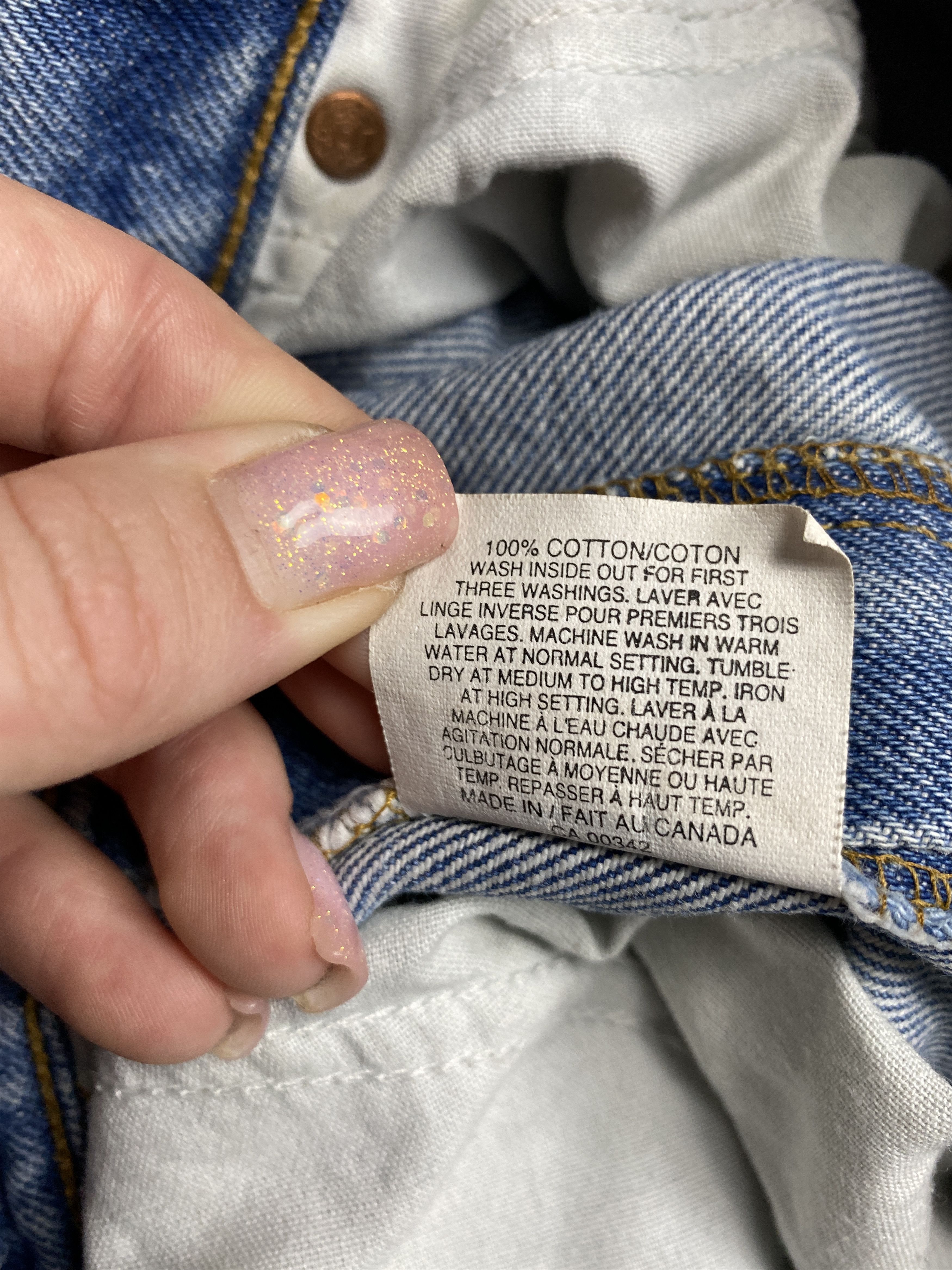 Levi's × Levi's Vintage Clothing × Vintage Levis 634 Vintage Mens Orange Tab Denim Pants Jeans Size US 32 / EU 48 - 13 Thumbnail