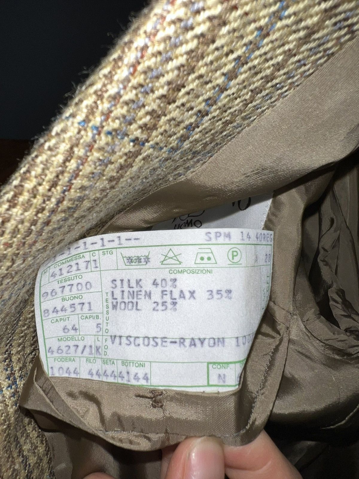 Valentino Valentino 1980s Blazer Archival Vintage 40R Made in Italy Size 40R - 3 Thumbnail