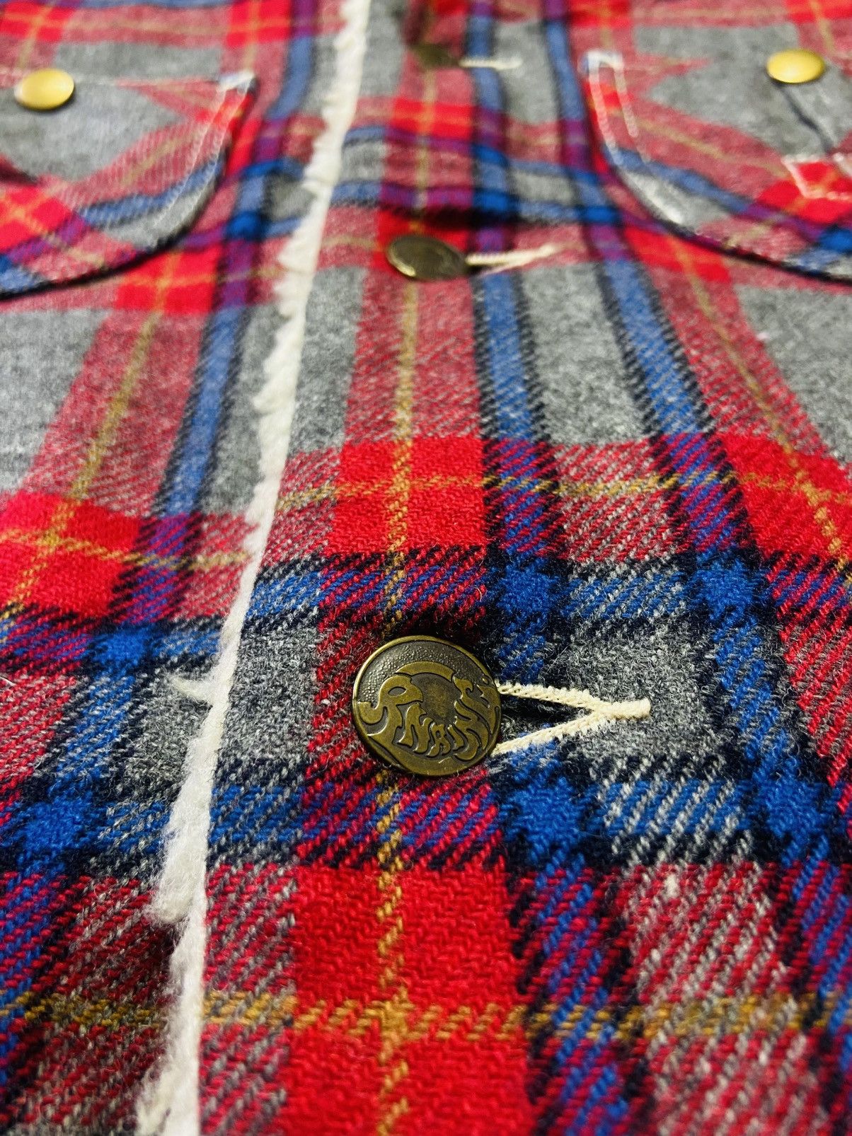 Hysteric Glamour RNA inc Syndrome Sherpa Flanel Tartan (Hysteric Style) Size US M / EU 48-50 / 2 - 9 Thumbnail