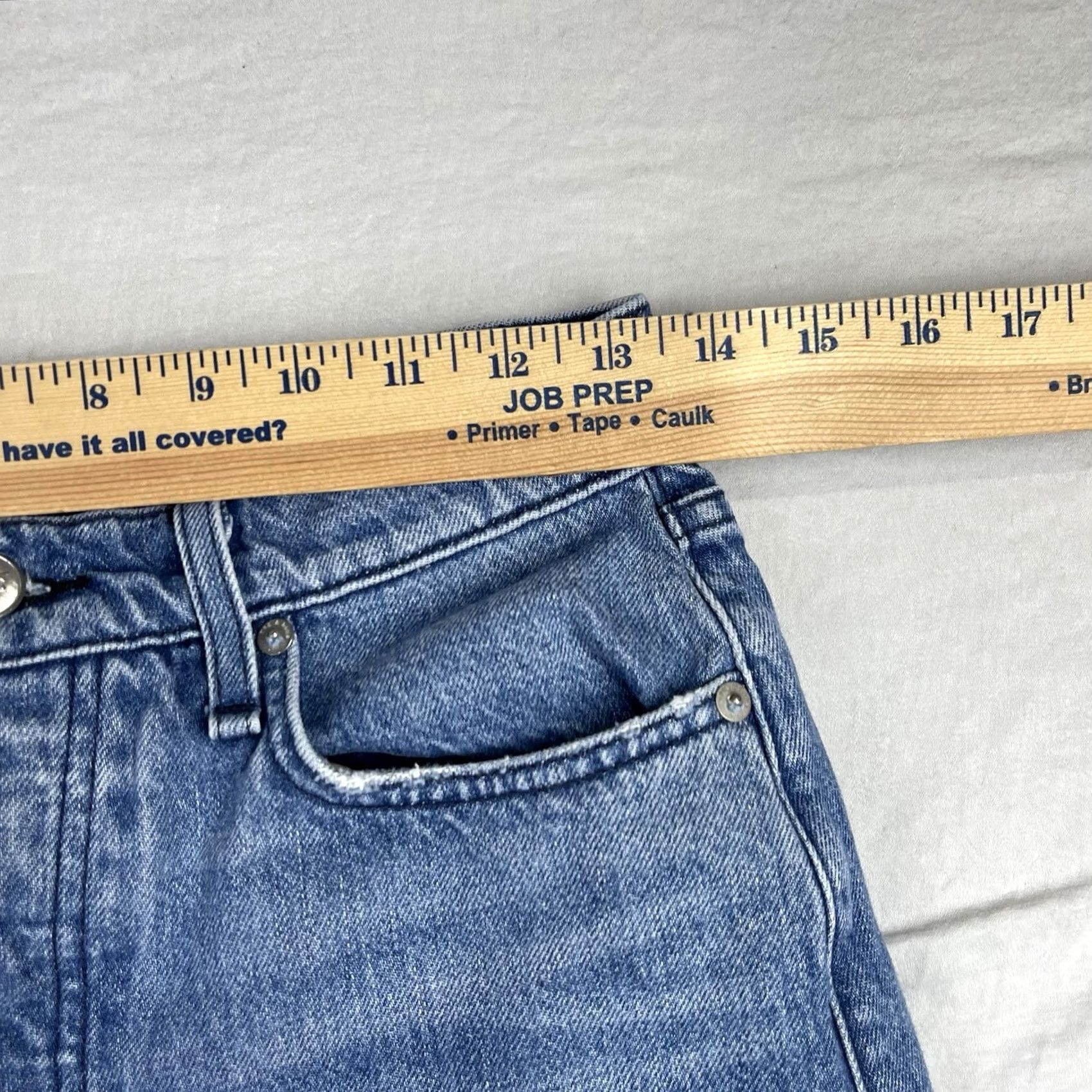 Rag & Bone rag & bone Jeans Womens 26 Blue 90s High Rise Brighton Button Fly Casual Jeans Size 26" / US 2 / IT 38 - 5 Thumbnail