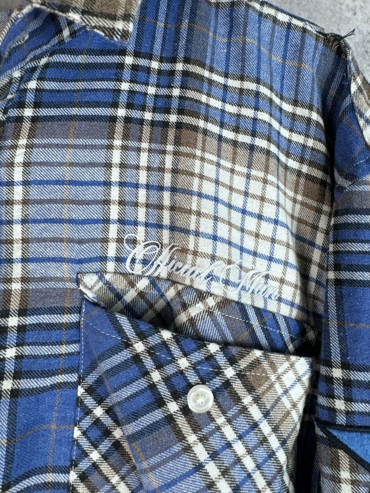 Japanese Brand Men Shirt Stars Designer Luxury Buissnes Size US XL / EU 56 / 4 - 5 Thumbnail