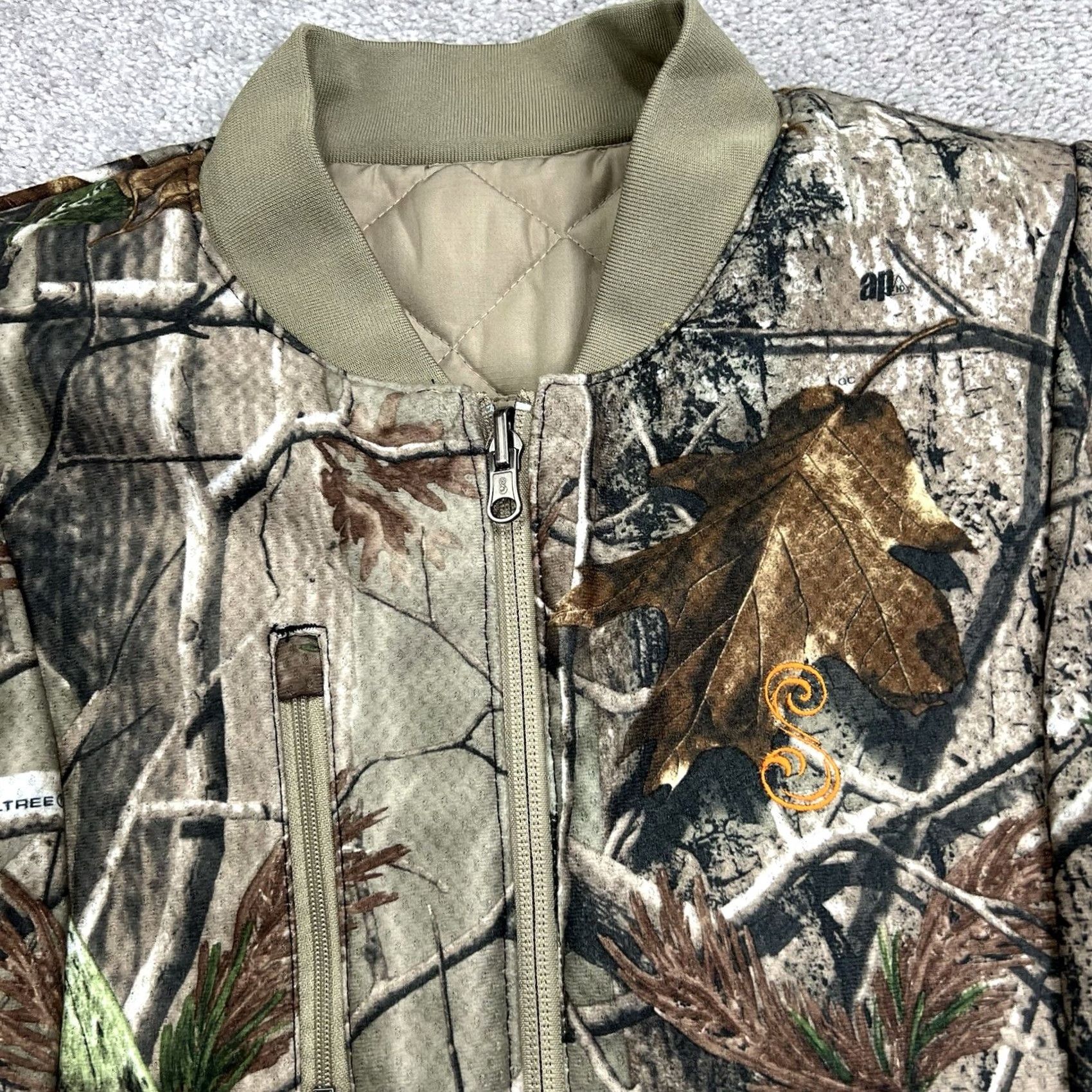 Vintage SHE Outdoor Vest Jacket Womens XL Brown Green Camo Reversible Camouflage Outdoor Size XL / US 12-14 / IT 48-50 - 3 Thumbnail