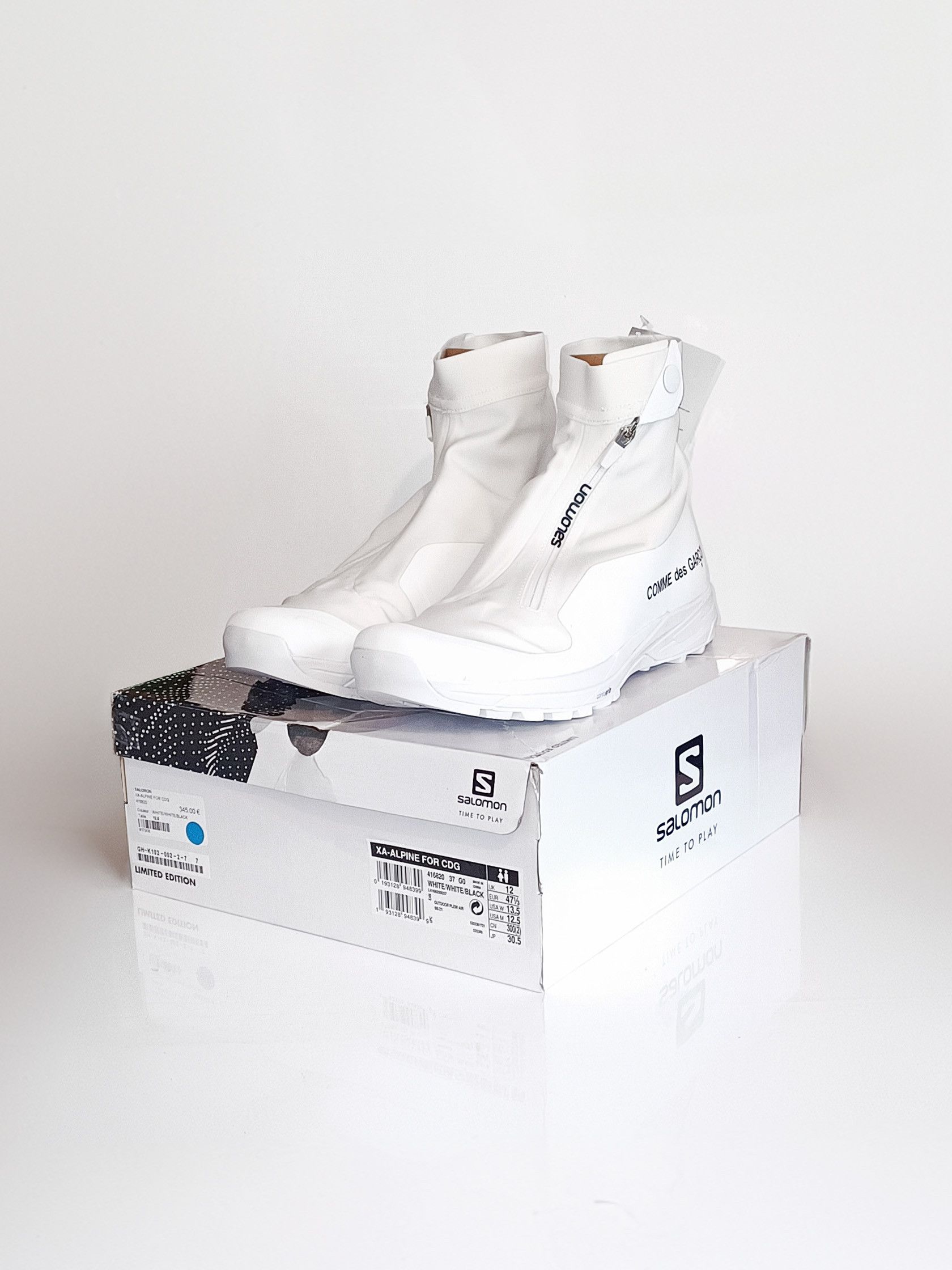 27cm GH-K102 Salomon XA-ALPINE ギャルソン 白 27cm GH-K102 Salomon XA-ALPINE ギャルソン 白 Comme des