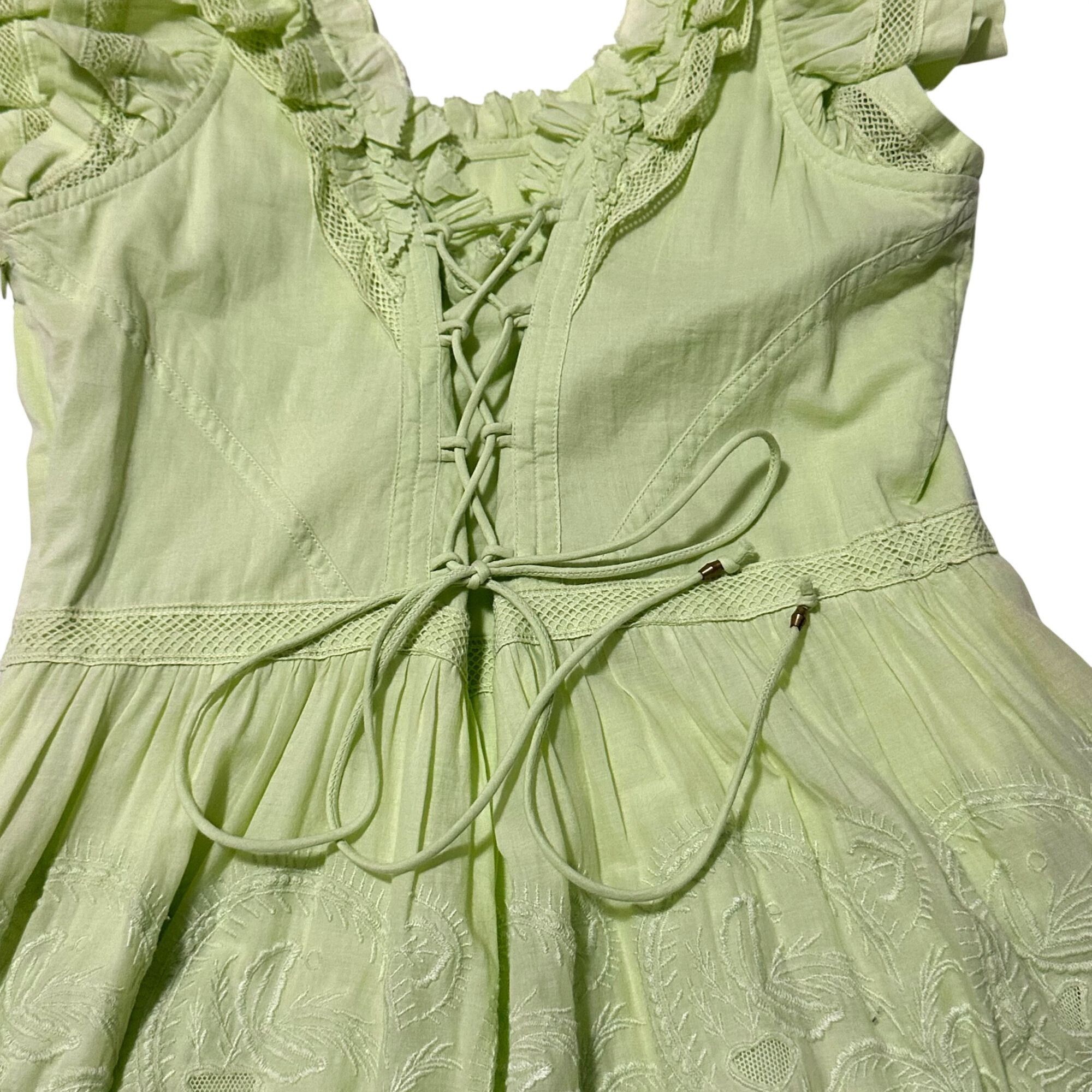 Ulla Johnson Ulla Johnson Julietta Broderie Anglaise Cotton Midi Dress, 4 Size S / US 4 / IT 40 - 10 Thumbnail