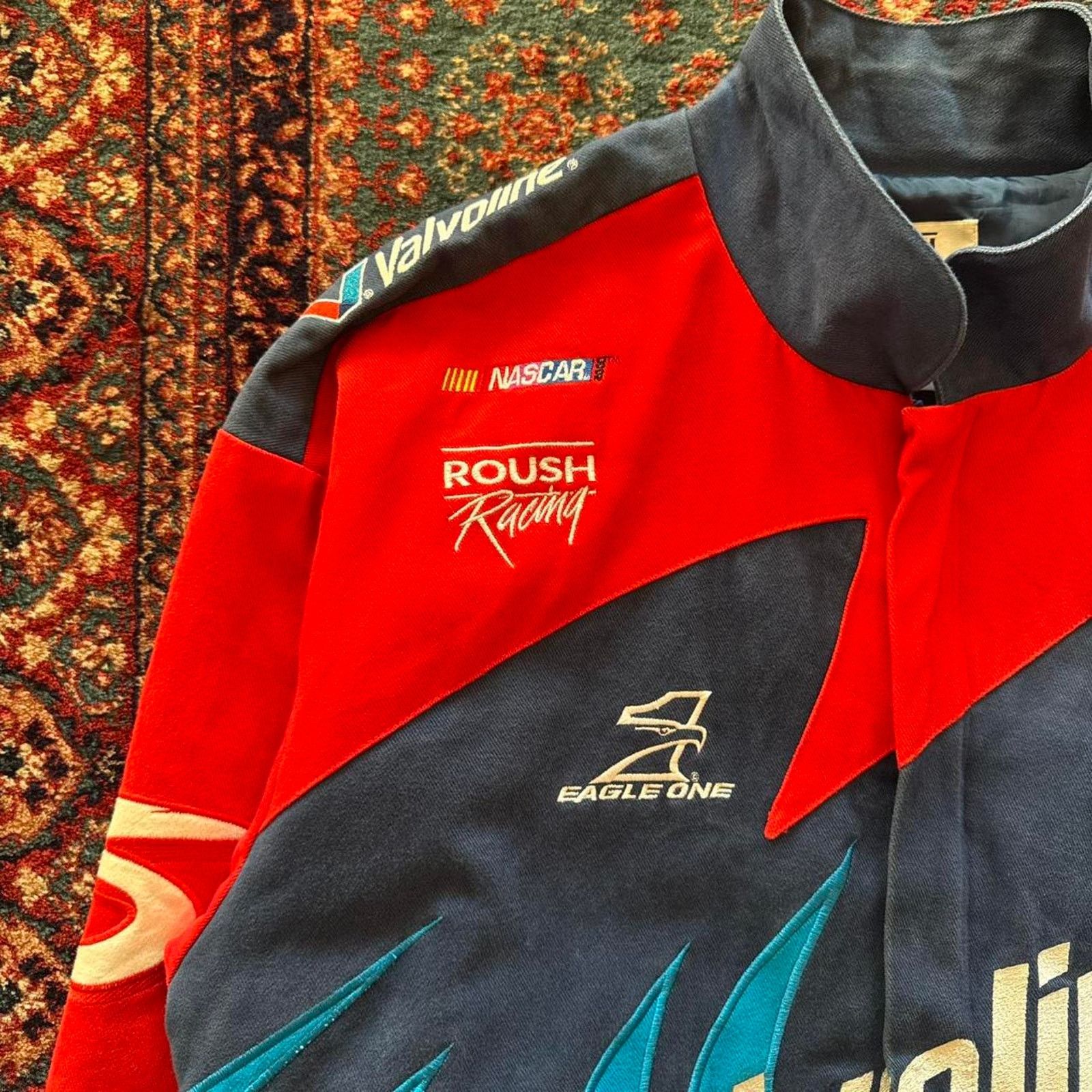 NASCAR Vintage 90s Mark Martin Racing NASCAR Jacket Size Medium Size US M / EU 48-50 / 2 - 4 Thumbnail