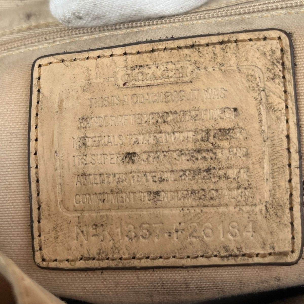 Coach Coach Signature Handtasche Bag Vintage Leder y2k brown Size ONE SIZE - 10 Thumbnail