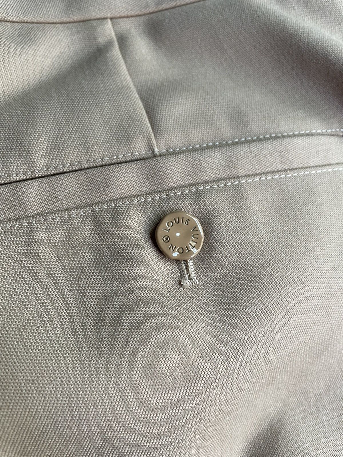 Louis Vuitton Louis Vuitton Pleated Pants With Piping Detail Size US 36 / EU 52 - 7 Thumbnail