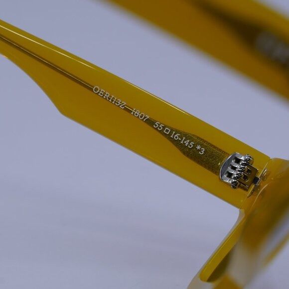 Off-White Off-White OERI13Z CHANDLER ­1807 Sunglasses Yellow Square Size ONE SIZE - 7 Thumbnail