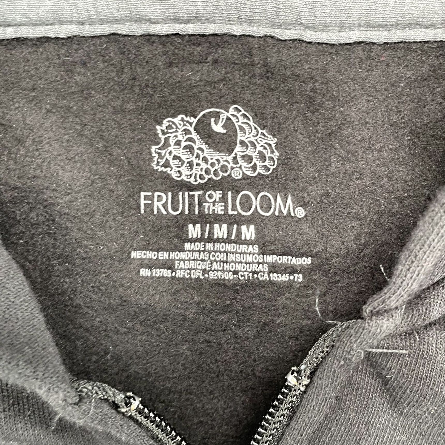 Fruit Of The Loom Fruit of the Loom 49ers Hoodie Medium Football Sportswear Athletic Gym Training Shirt Mens Black Size US M / EU 48-50 / 2 - 4 Thumbnail