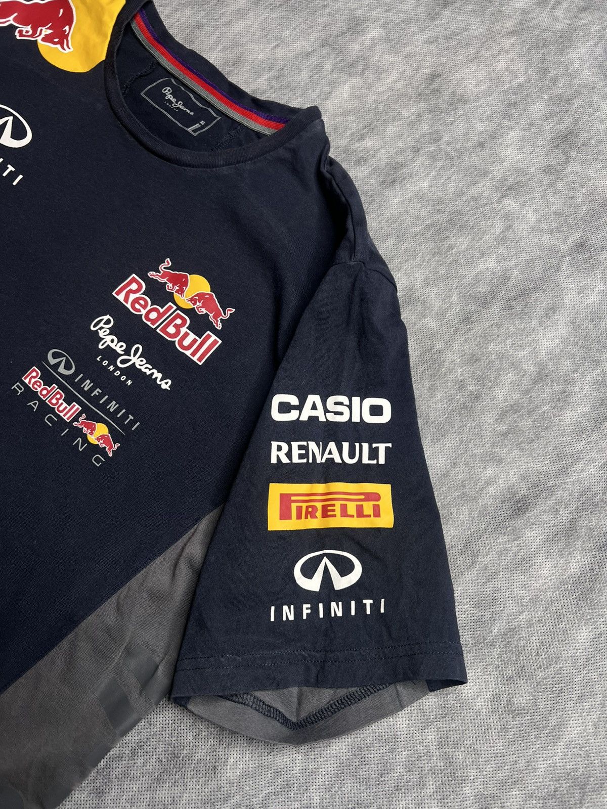 Pepe Jeans Pepe Jeans Red Bull Racing Man T-Shirt Size US XL / EU 56 / 4 - 4 Thumbnail
