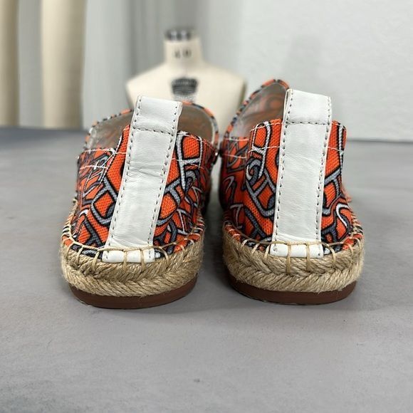Hermes Hermes Printed Woven Chain Jute Espadrille Flats Size US 8 / IT 38 - 5 Thumbnail