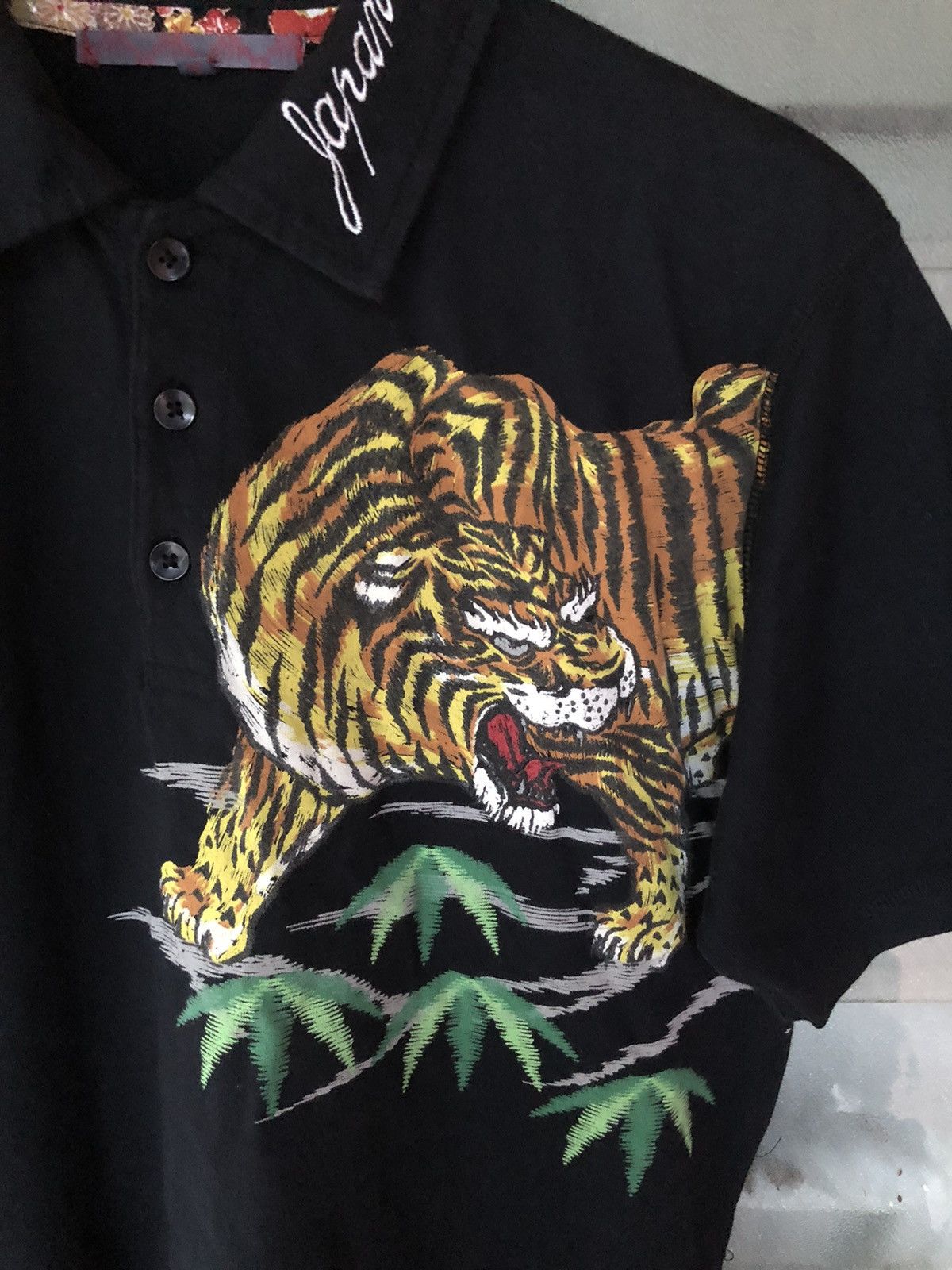 Bullet Noise Vintage Sukajan Tiger Japan Shirt Tee Size US M / EU 48-50 / 2 - 7 Thumbnail