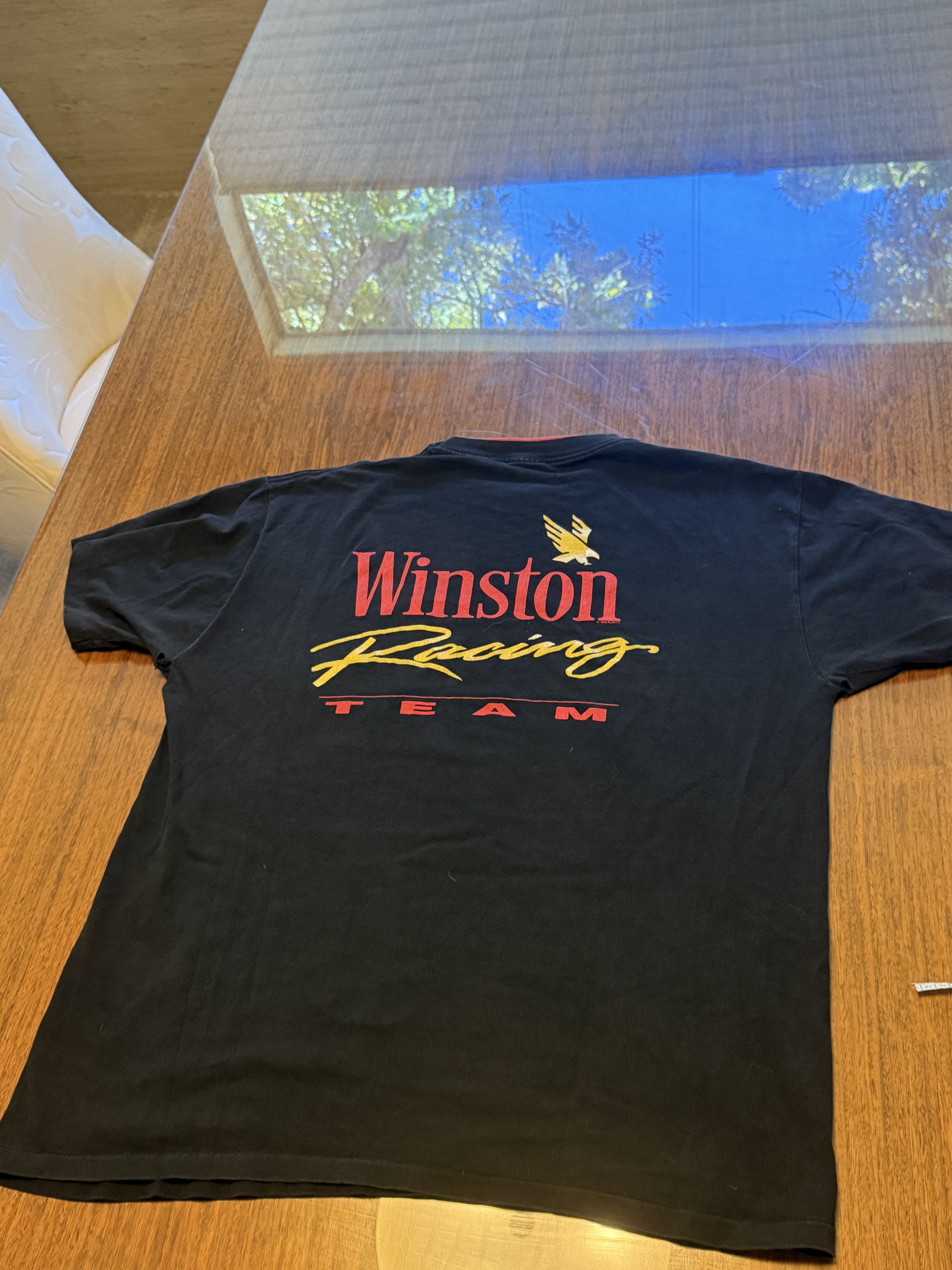 Vintage Winston Racing Tee Size US XL / EU 56 / 4 - 2 Thumbnail