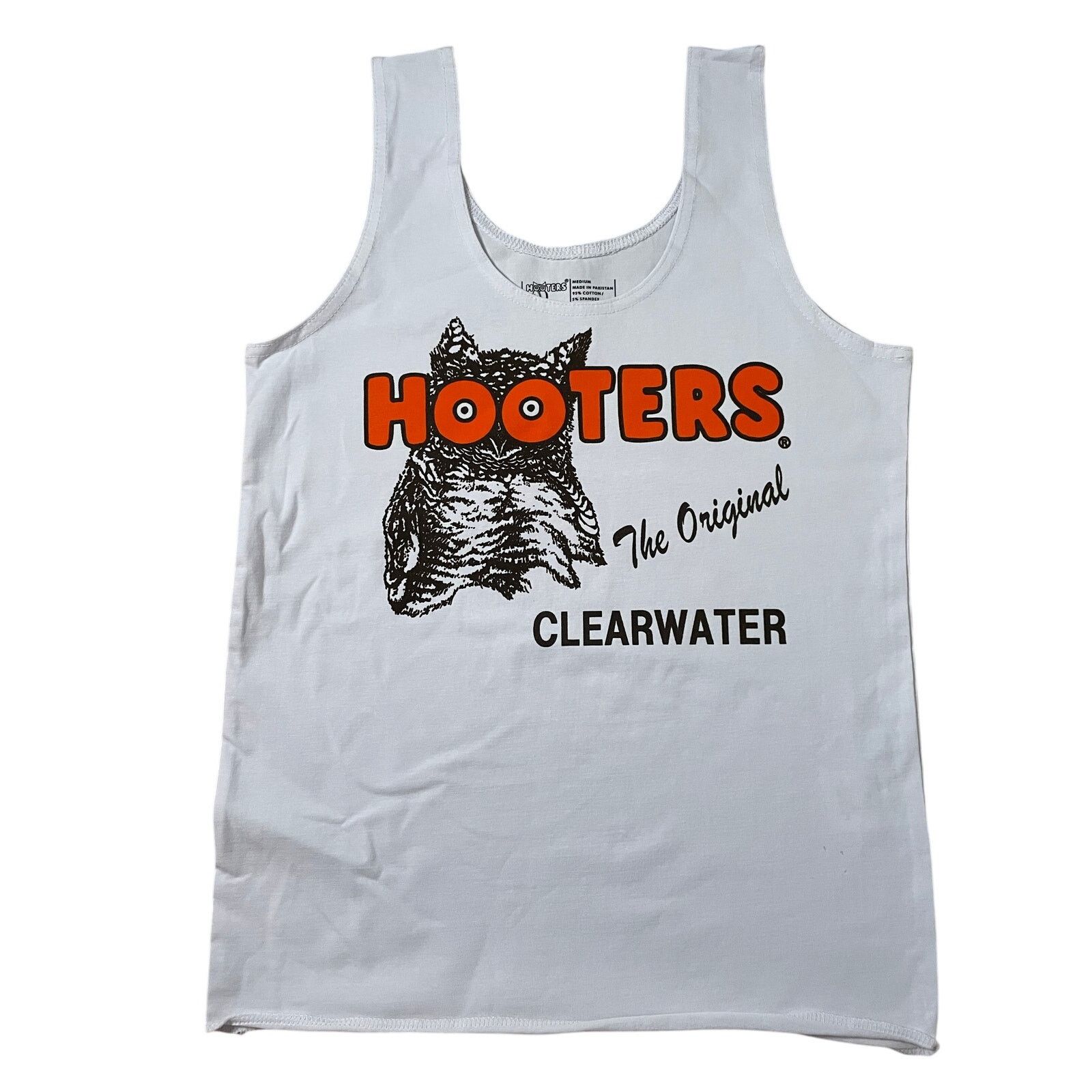 Other New Hooters Uniform Tank Shorts Pouch Tag Socks hose Medium Size M / US 6-8 / IT 42-44 - 7 Thumbnail