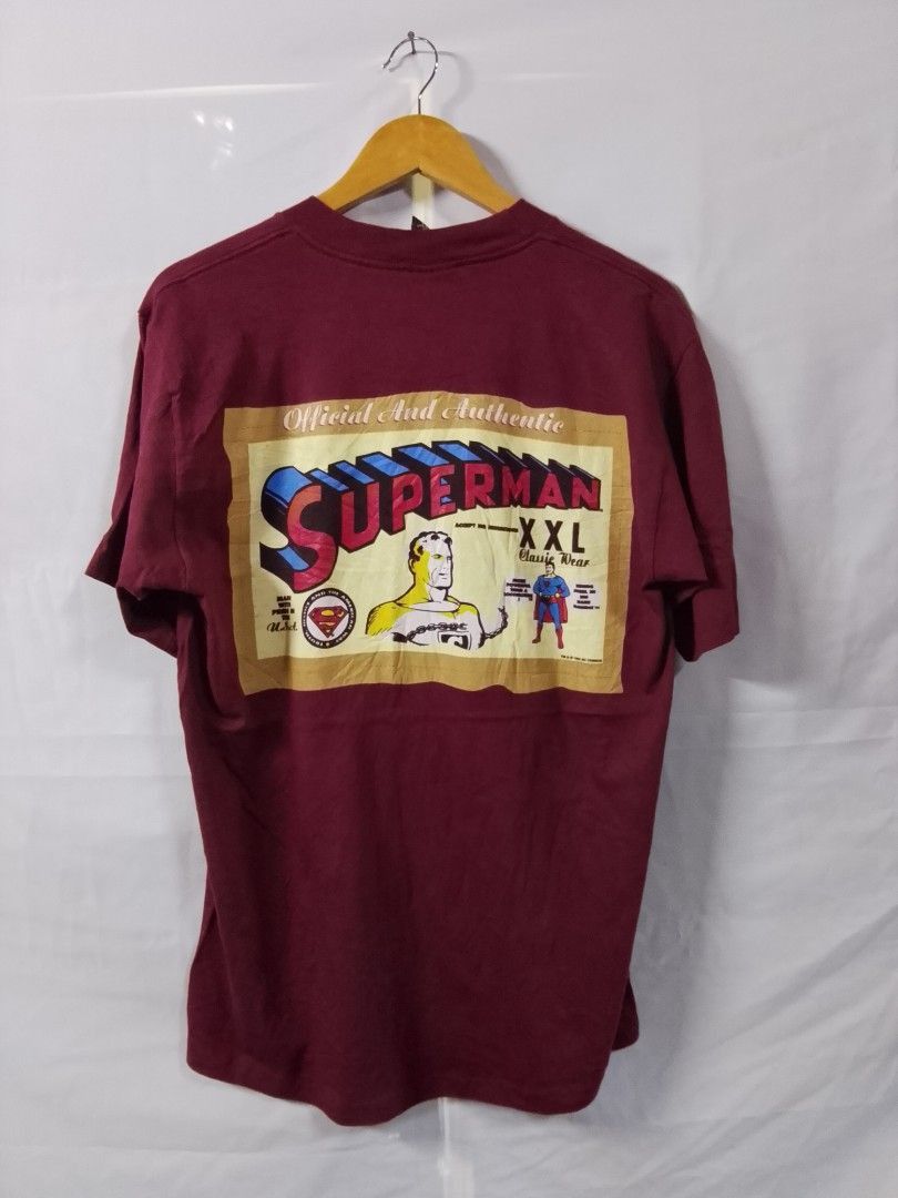 Vintage Vintage 90s Superman Tee Size US L / EU 52-54 / 3 - 1 Thumbnail