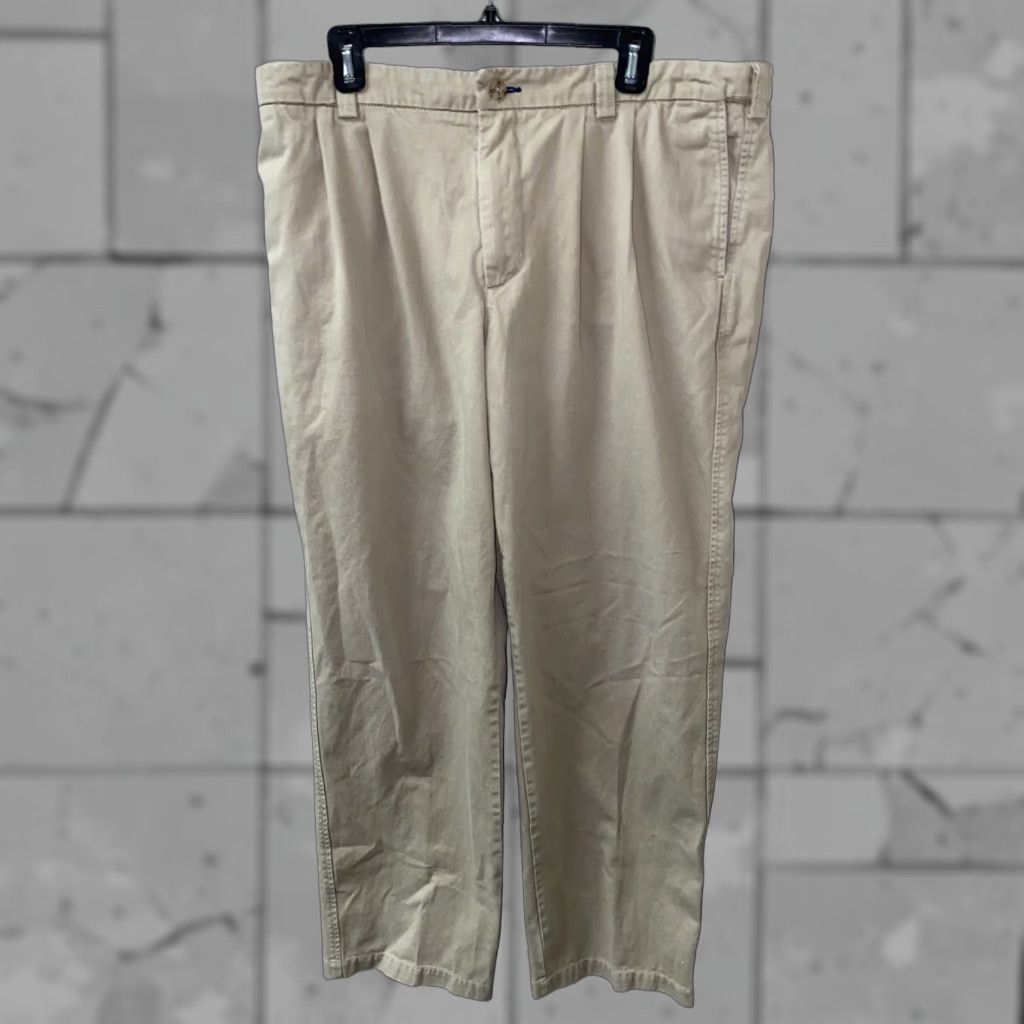 CO Duluth Mens Beige Cotton Casual Pants 38 x 34 Regular Flat Front Inseam 33 Mens Pants Casual Beige Cotton Duluth Shopping Size US 38 / EU 54 - 1 Thumbnail