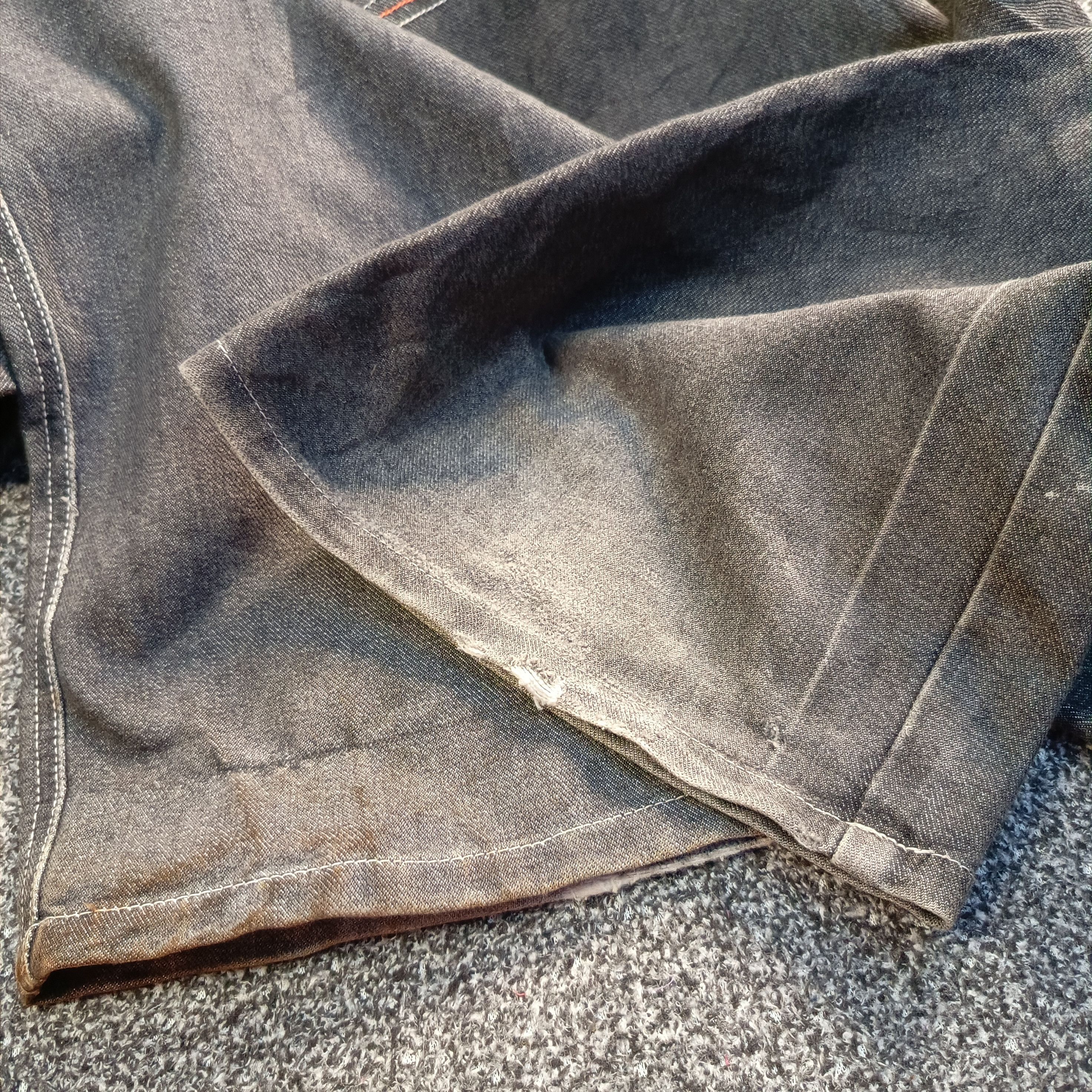 Japanese Brand 🇯🇵 Vtg 90s Japanese Crazy Baggy Pants Wideleg Size US 28 / EU 44 - 9 Thumbnail