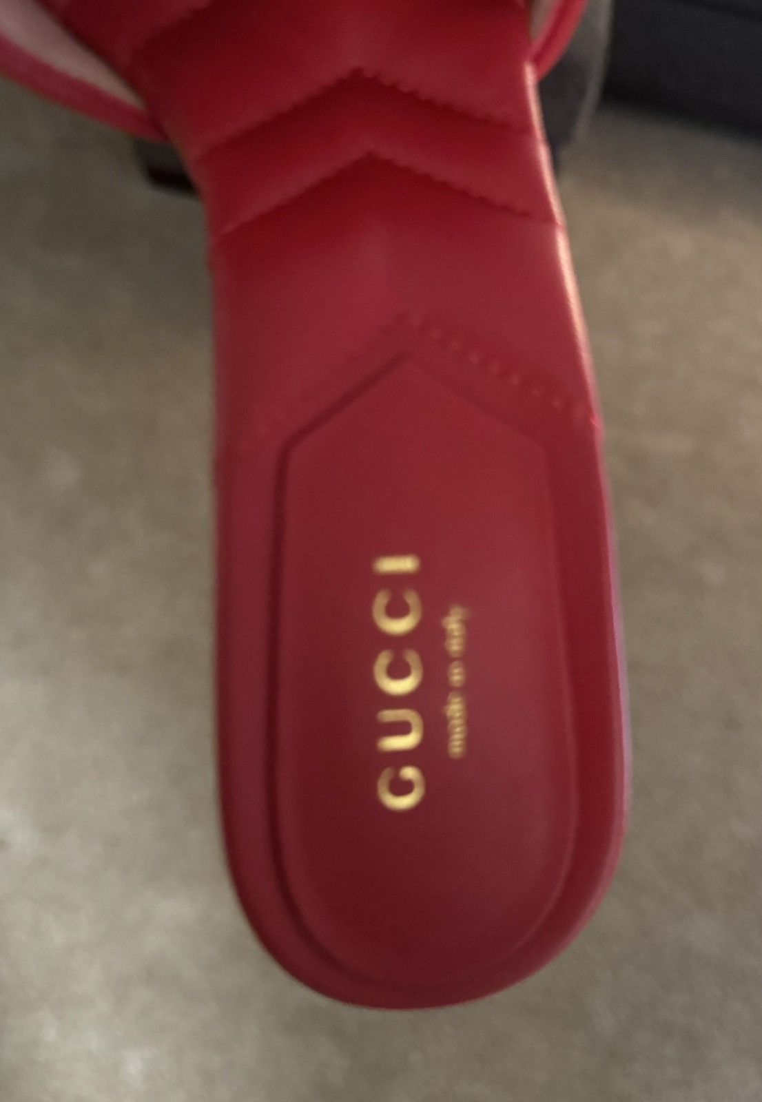 Gucci Gucci Women Marmont Sandal Size US 5 / IT 35 - 10 Thumbnail