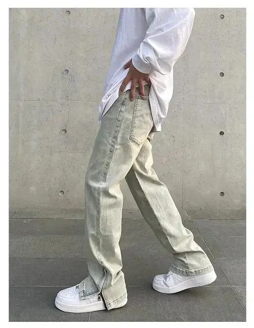 Other Y2K Men Distressed Skinny Jeans Size US 32 / EU 48 - 3 Thumbnail