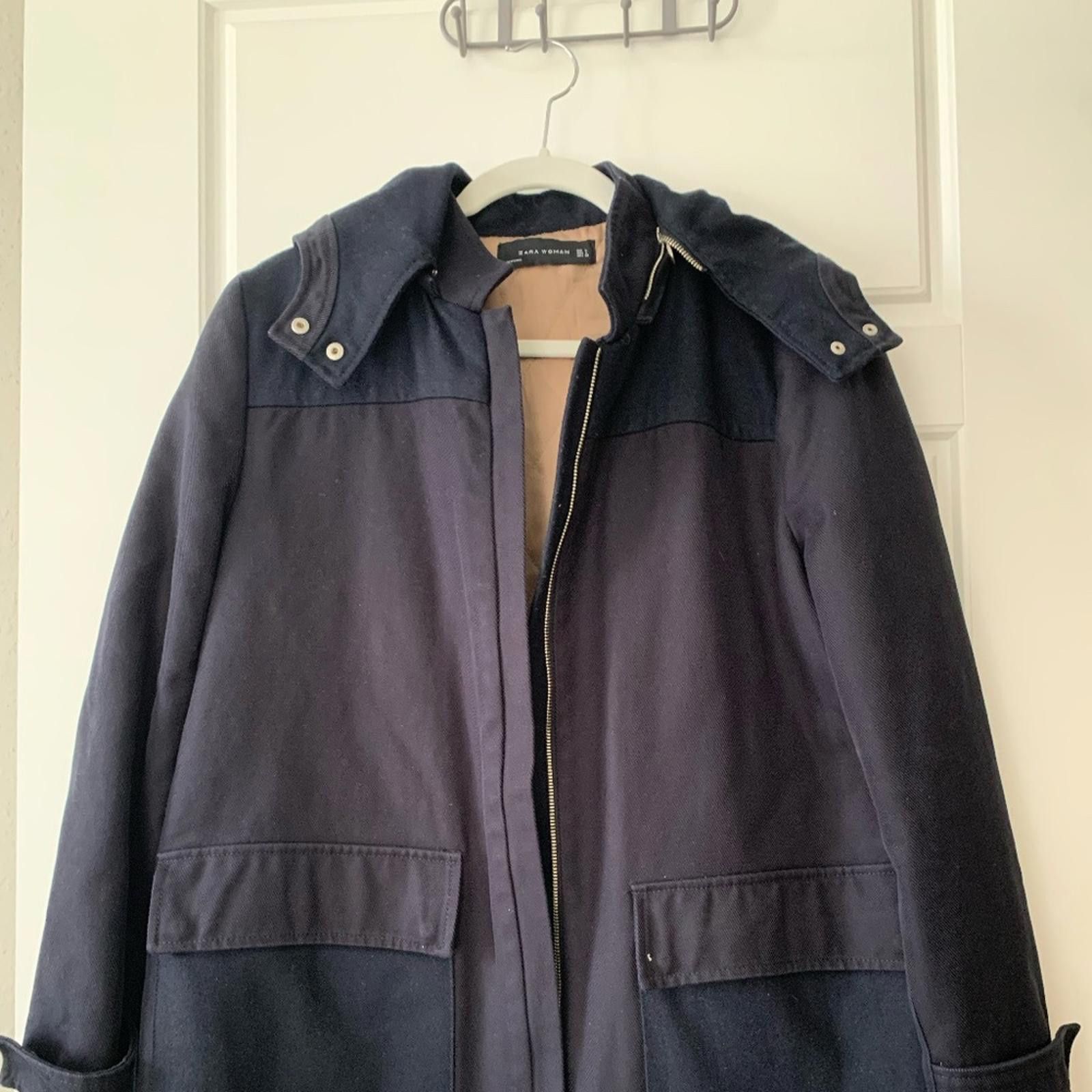 Zara Zara Women Winter Jacket Size L / US 10 / IT 46 - 1 Thumbnail