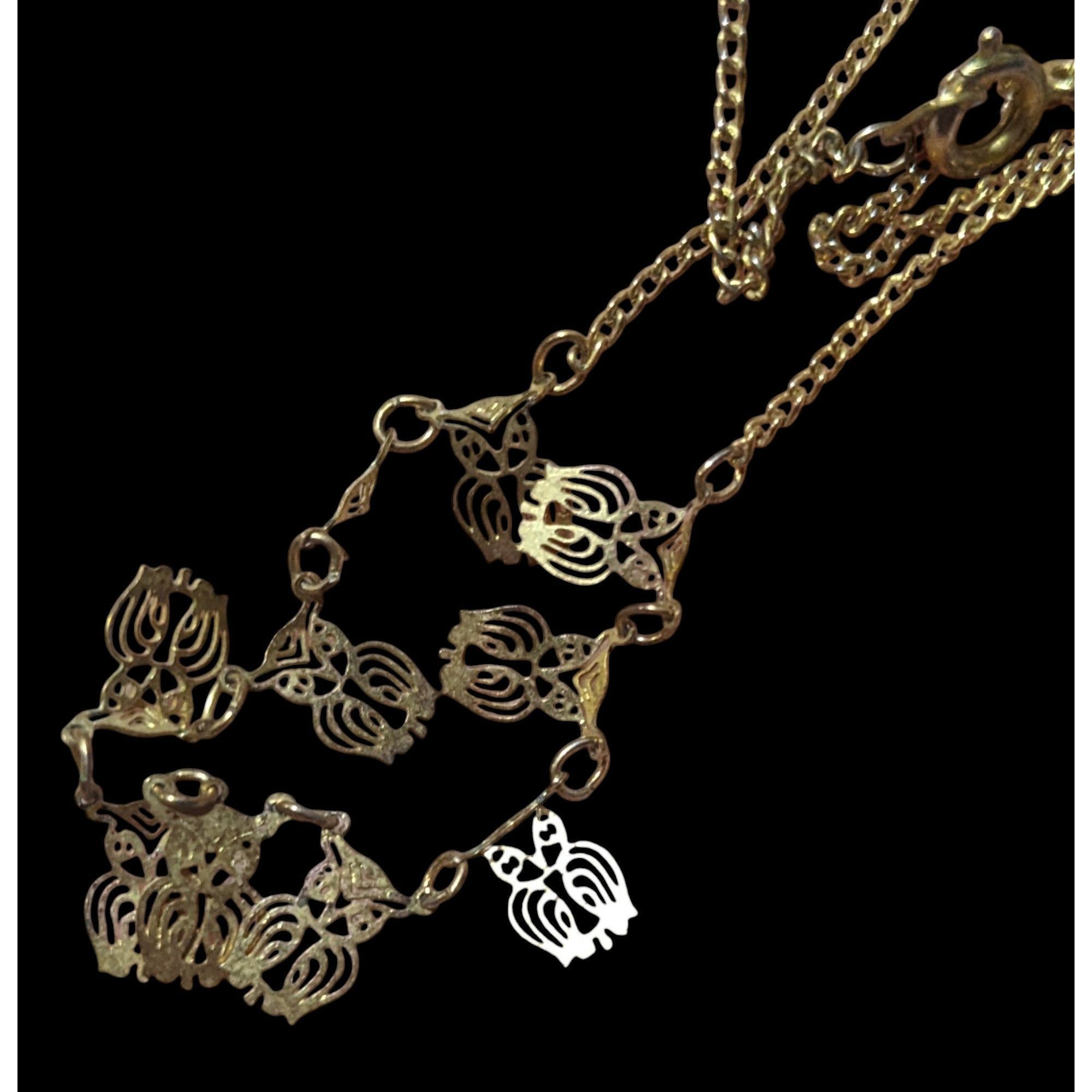 Other Minimalist Gold Tone Owl Charm Necklace Size ONE SIZE - 5 Thumbnail