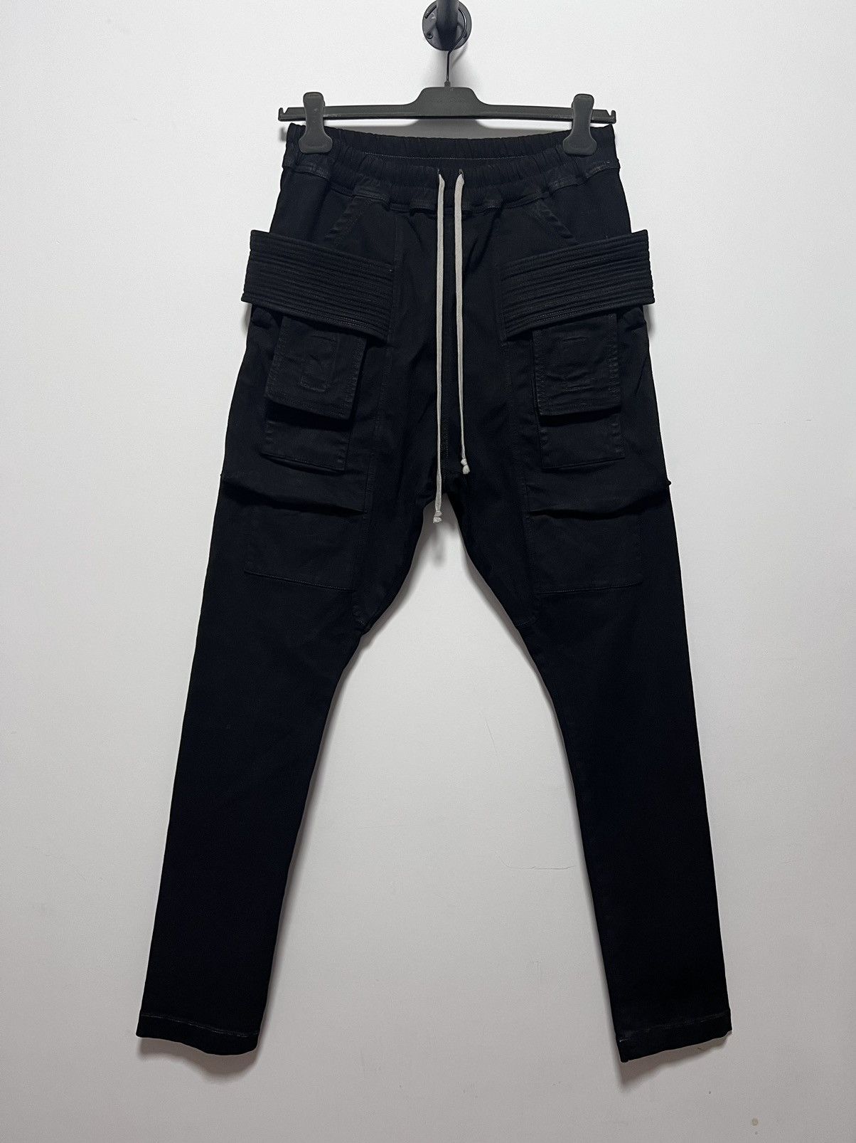 Rick Owens Waxed Cargo Pants | Grailed