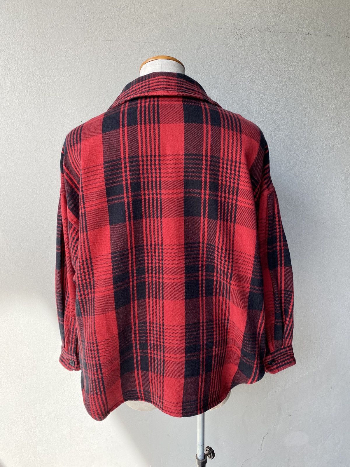Hysteric Glamour Hysteric Slamom Red Plaid Cozy Shirt Size US L / EU 52-54 / 3 - 14 Thumbnail