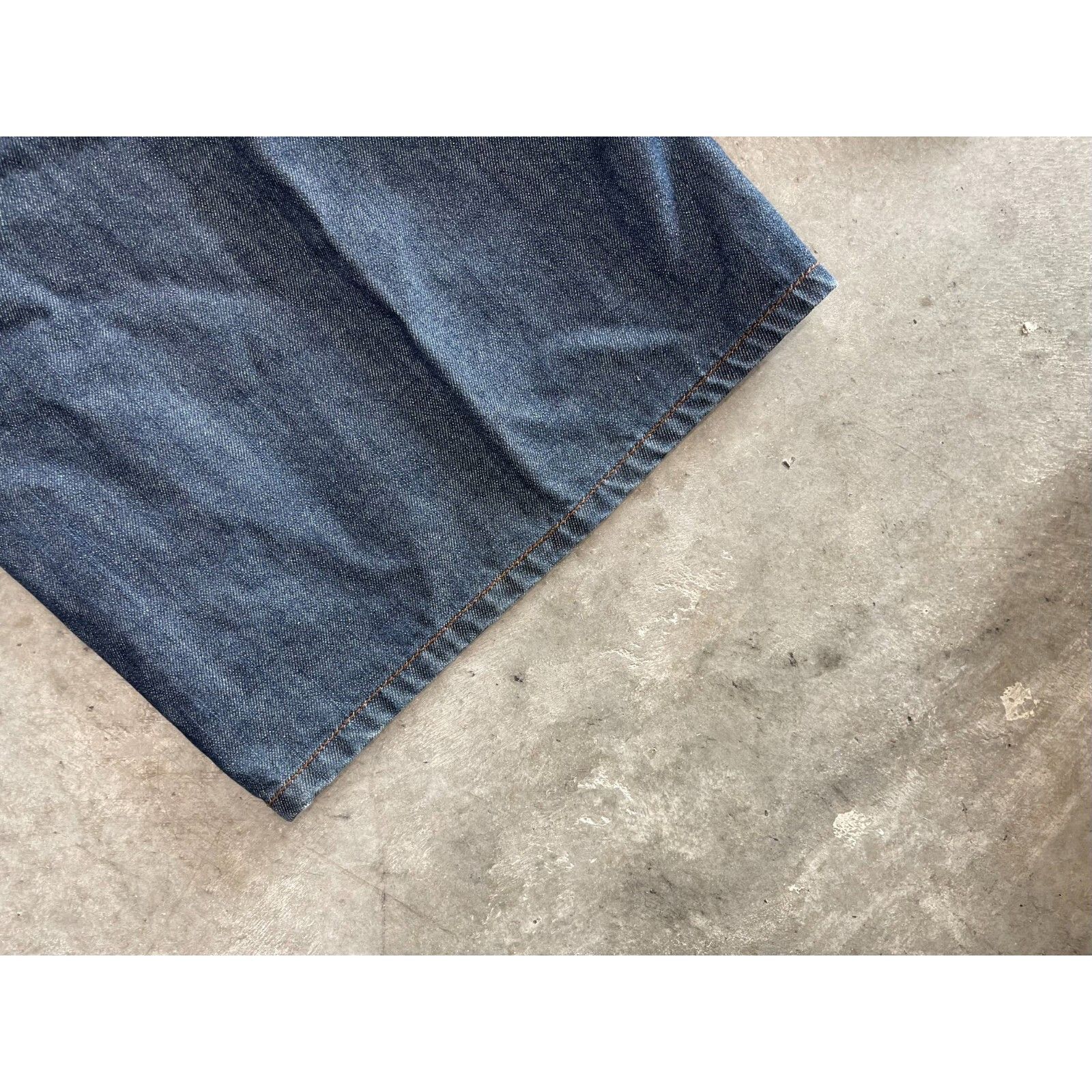 Ecko Unltd. VTG Y2K 90S ECKO UNLTD BLUE DENIM JEAN SHORTS JORTS BAGGY SK Size US 42 / EU 58 - 5 Thumbnail