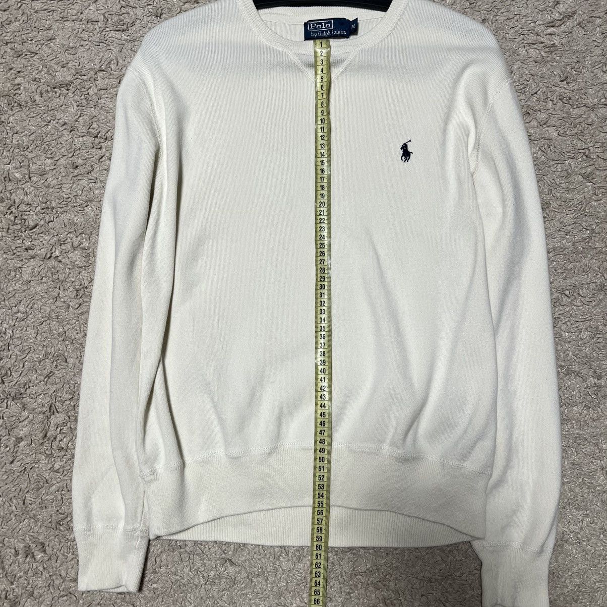 Polo Ralph Lauren Polo Ralph Lauren Sweater Sweatshirt Size M Color Milk White Size US M / EU 48-50 / 2 - 15 Thumbnail
