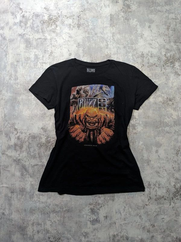 Somar × Vintage blizzcon 2013 trashed wmns top tshirt owenmhyatt Size L / US 10 / IT 46 - 1 Thumbnail