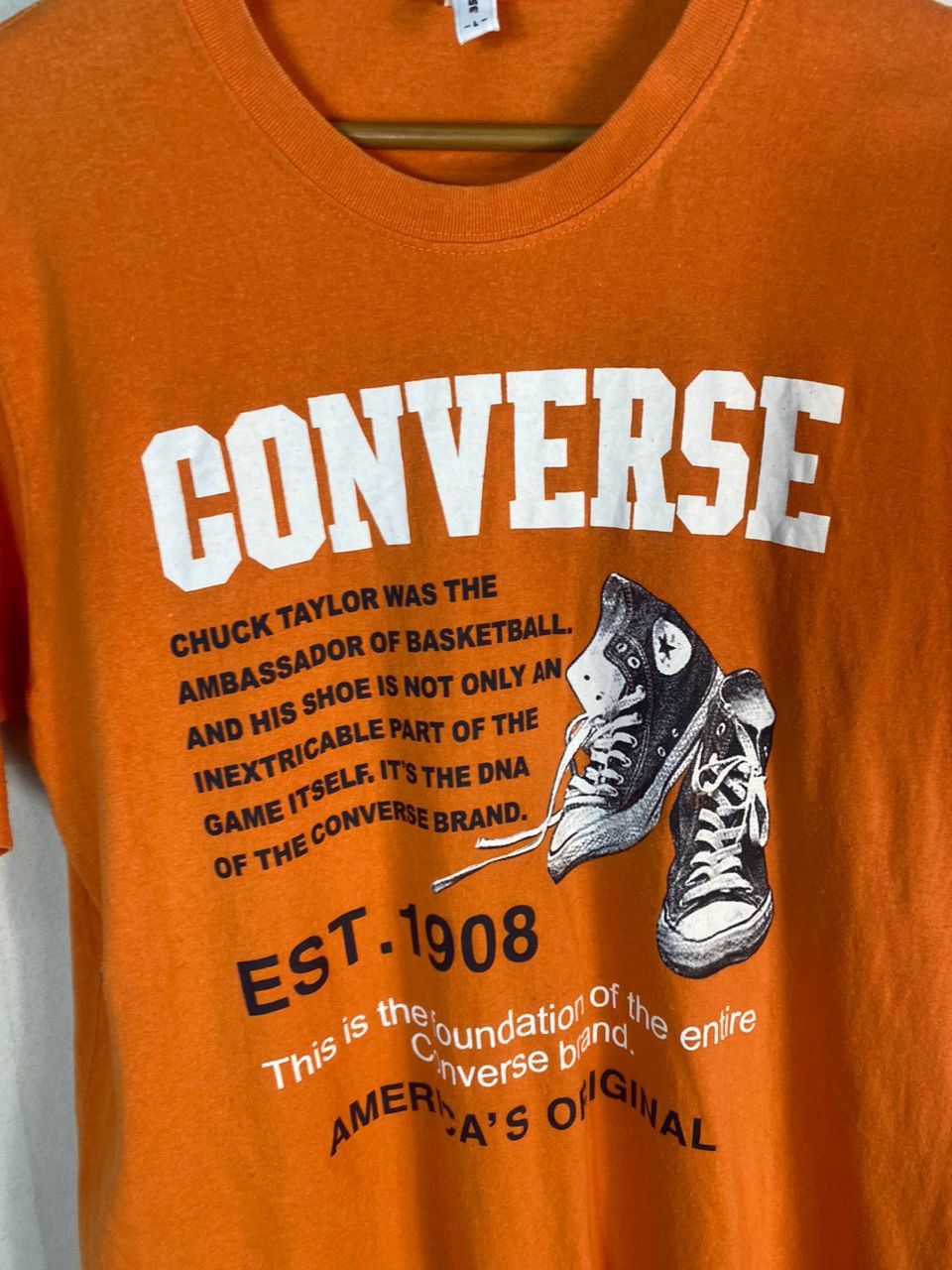 Converse Converse printed tshirt Size US M / EU 48-50 / 2 - 3 Thumbnail