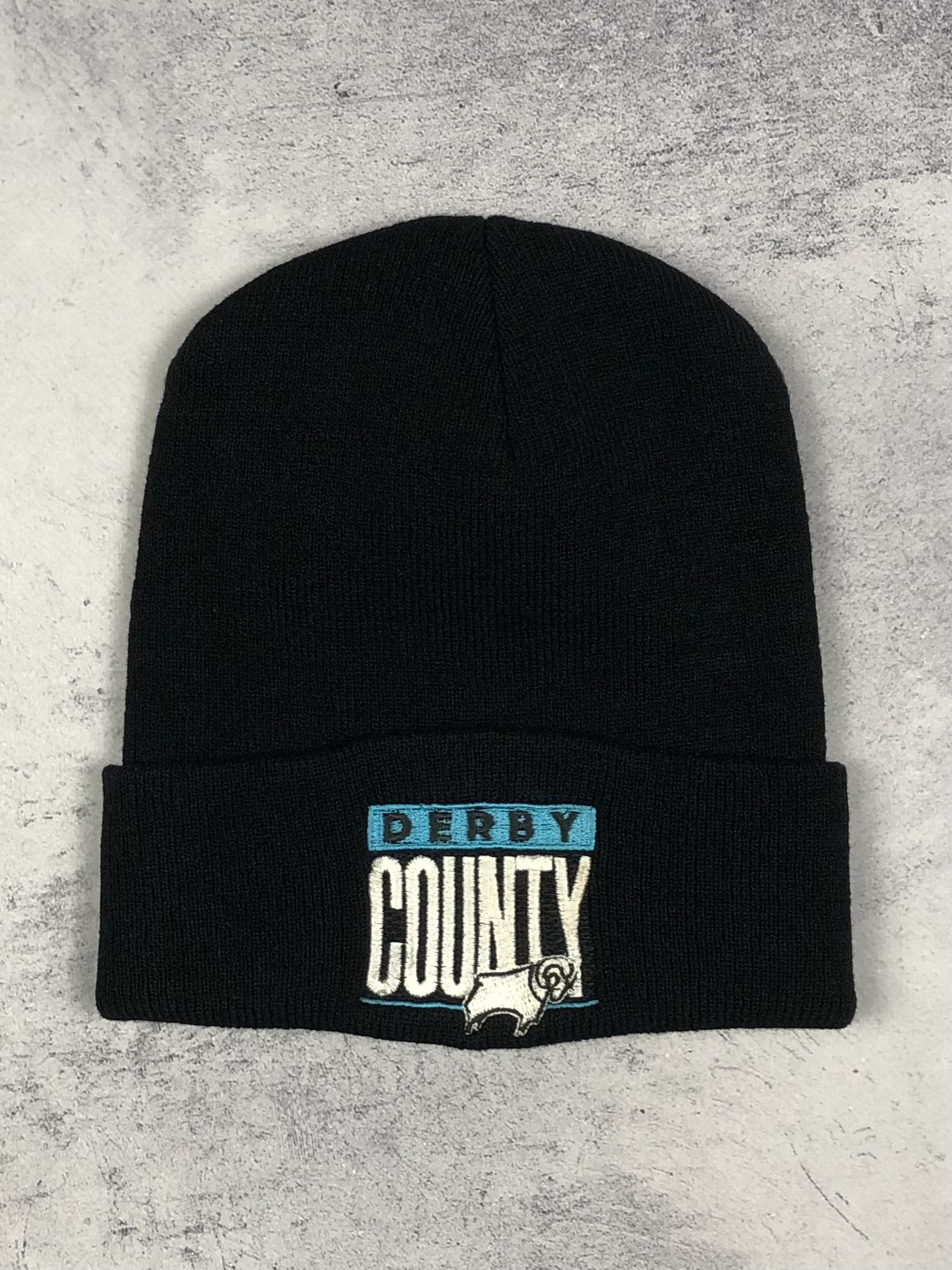 Vintage 90s The Rams Derby County Hat Nutmeg Mills Size ONE SIZE - 1 Thumbnail