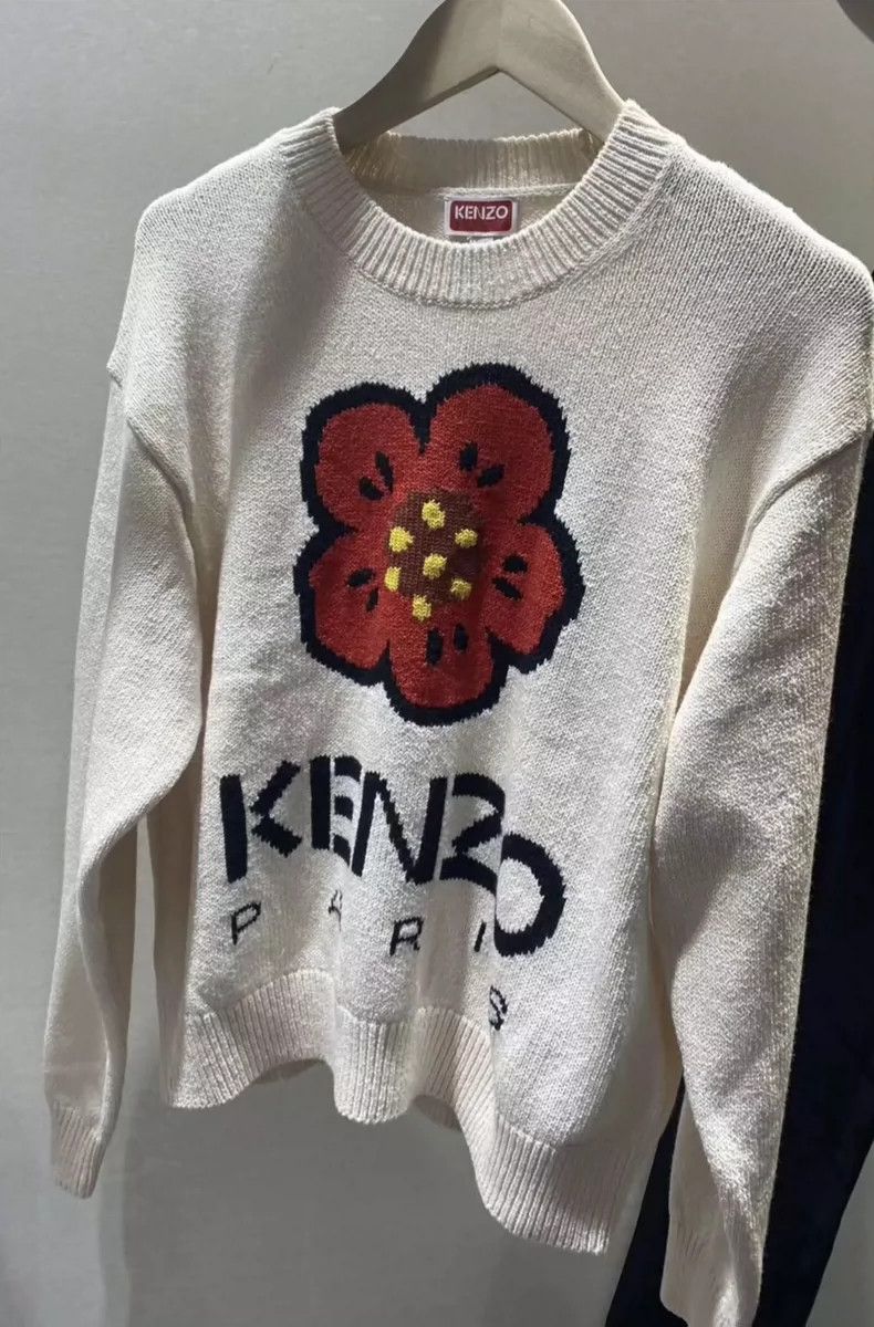 Kenzo KENZO White sweater Size XS / US 0-2 / IT 36-38 - 1 Thumbnail