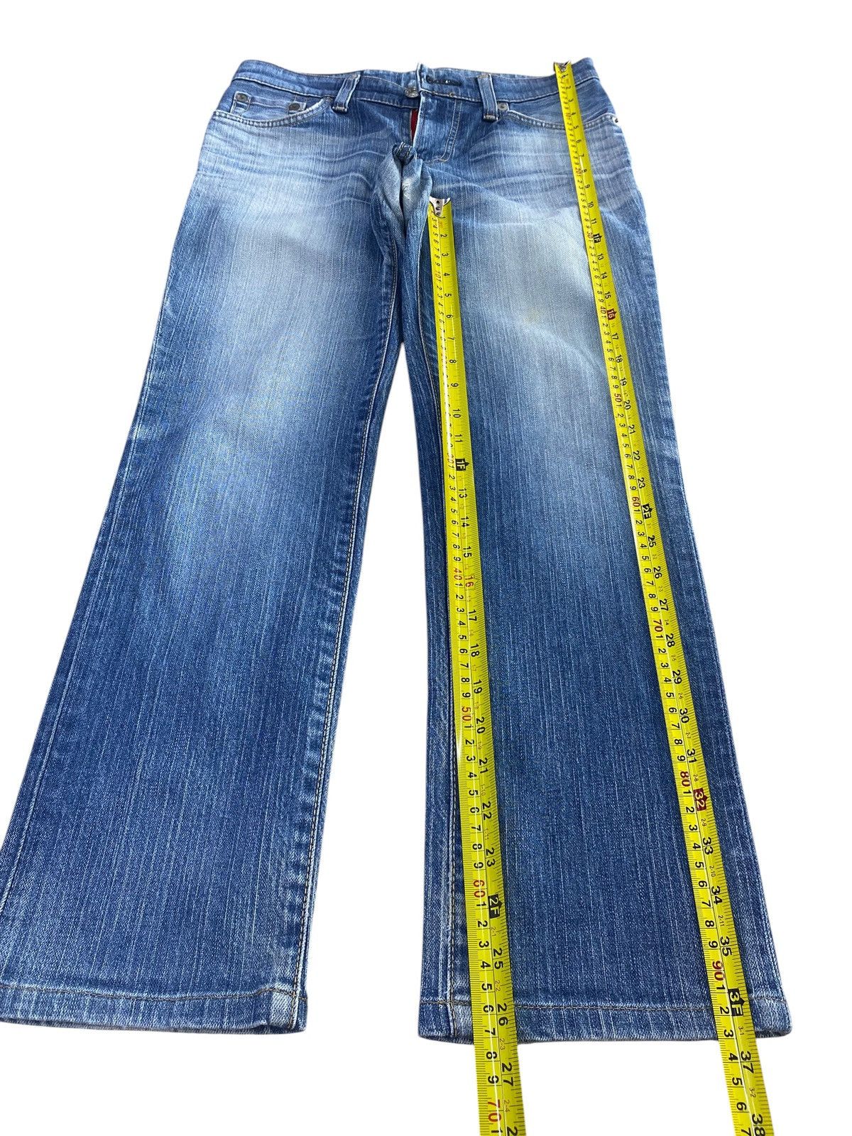 Edwin Edwin Blue Trip Light Blue Wash Style Straight Cut Jeans Size US 30 / EU 46 - 7 Thumbnail