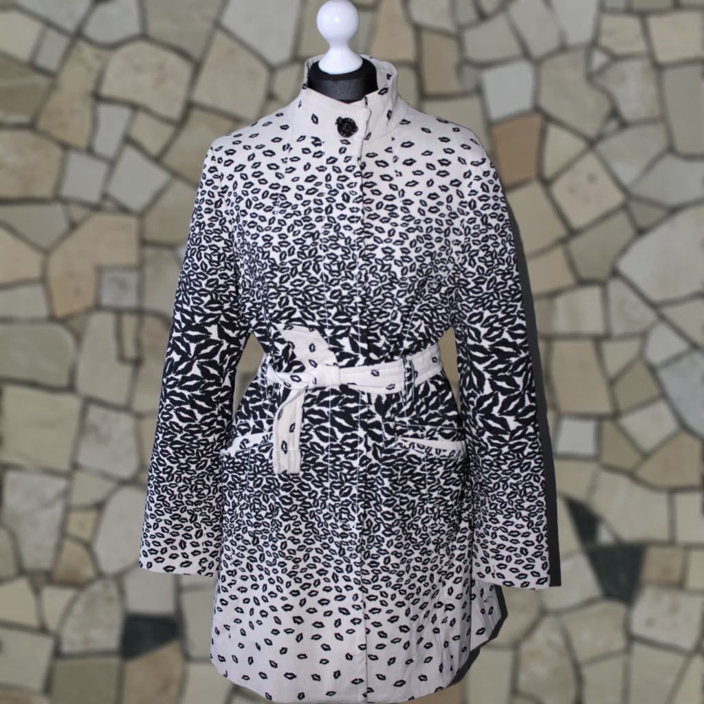 Desigual Desigual white black jacket coat Size 44 Womens Size M / US 6-8 / IT 42-44 - 1 Thumbnail