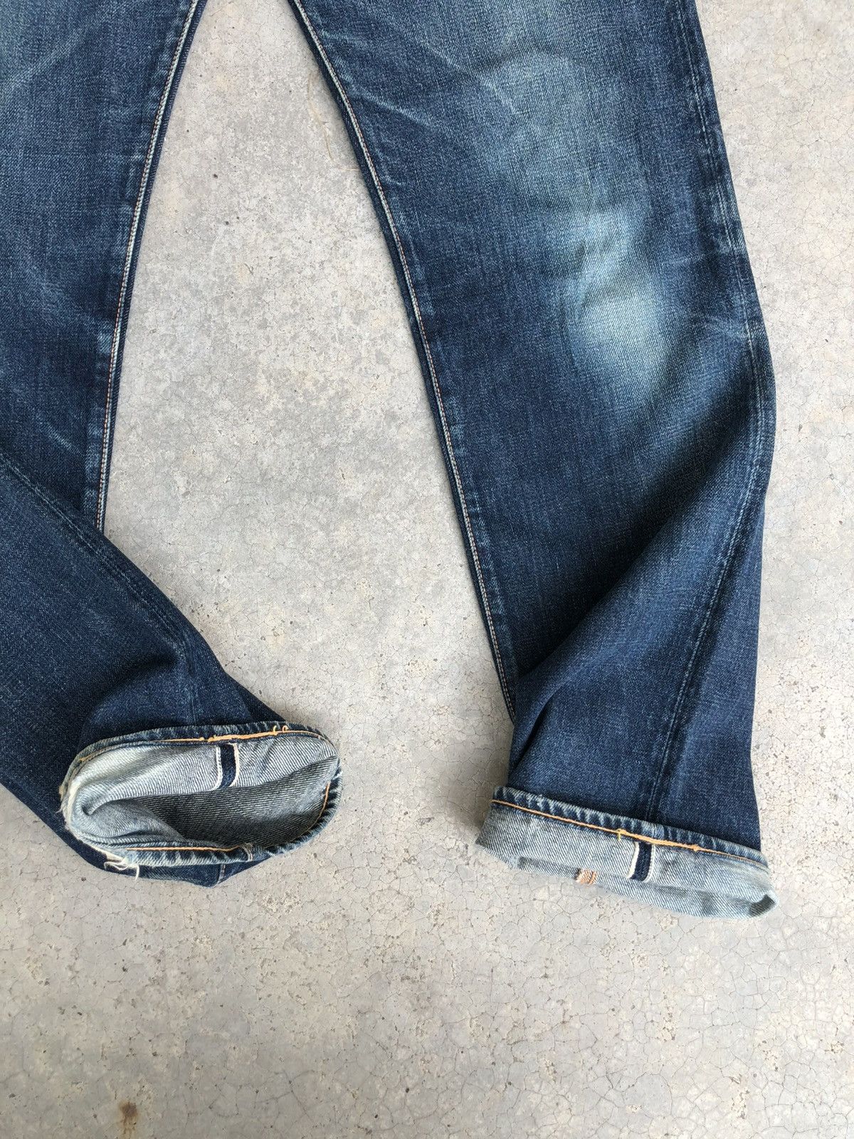 Evisu Vintage Evisu No 2 Distressed Jeans Selvedge Denim Size US 32 / EU 48 - 13 Thumbnail