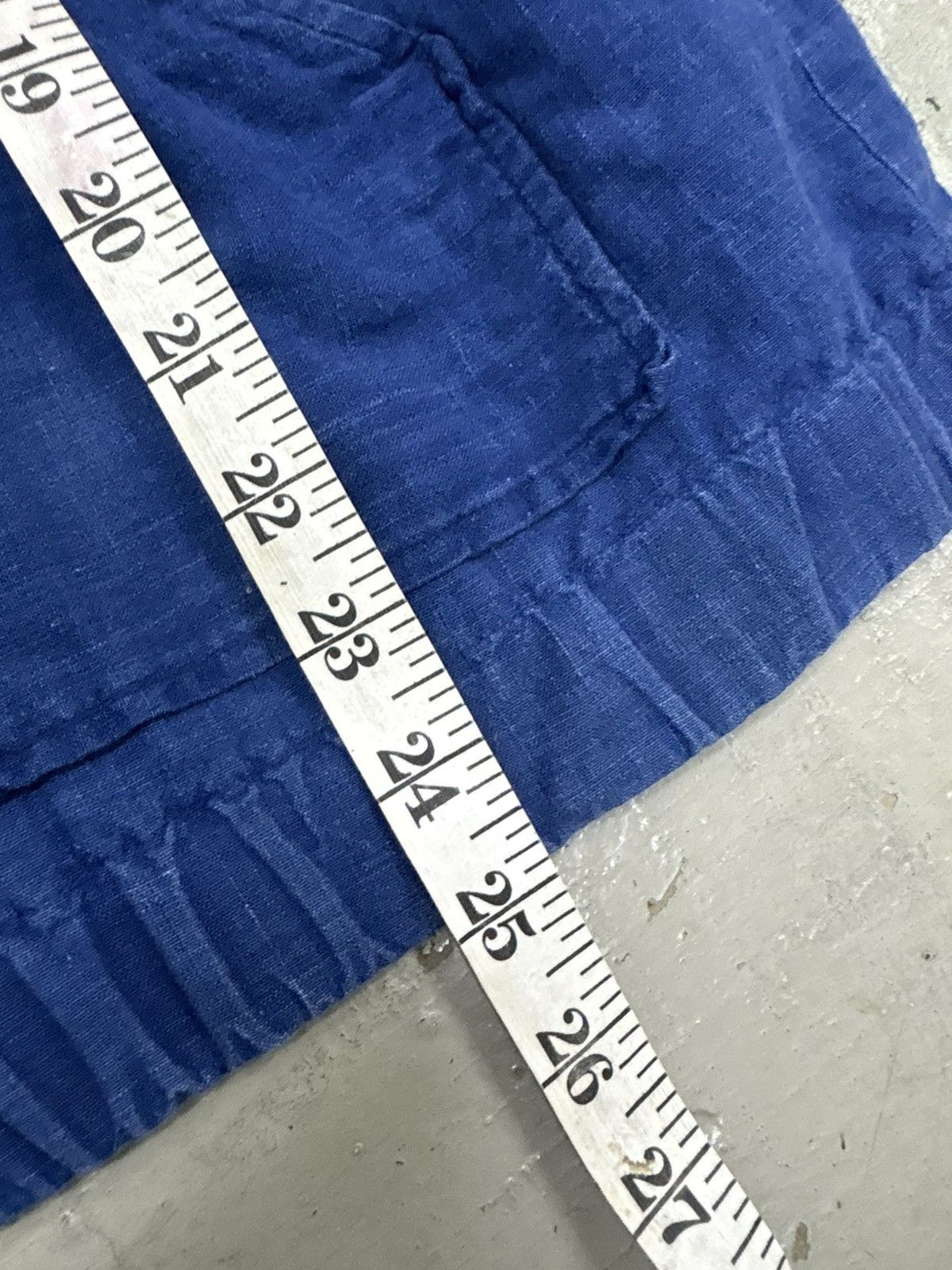 Japanese Brand Vintage Zipped Japanese denim linen jackets Size US M / EU 48-50 / 2 - 12 Thumbnail