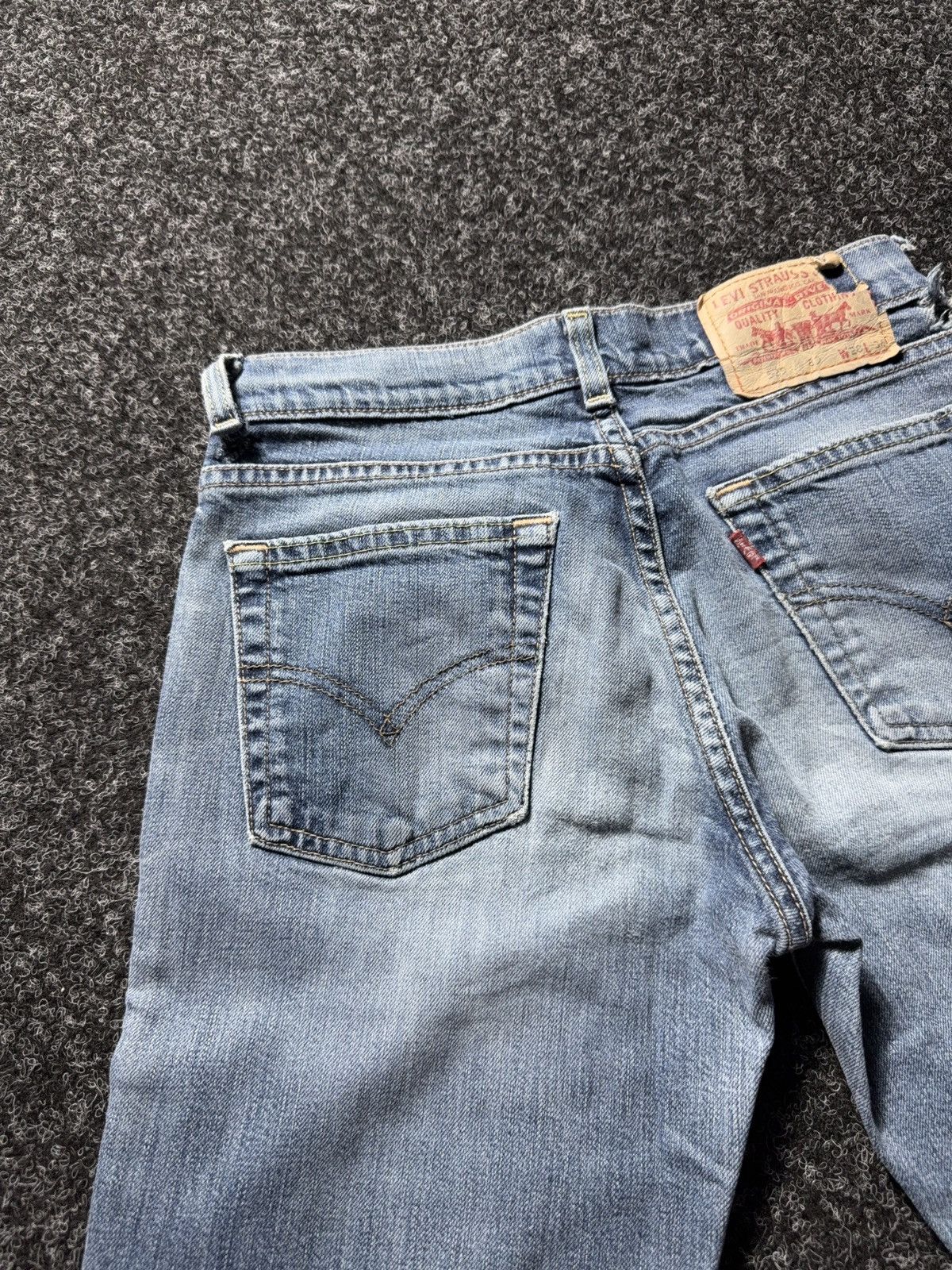 Levi's Levi’s 529 Distressed Western USA Y2K Flare Bootcut Jeans Size 28" / US 6 / IT 42 - 17 Thumbnail