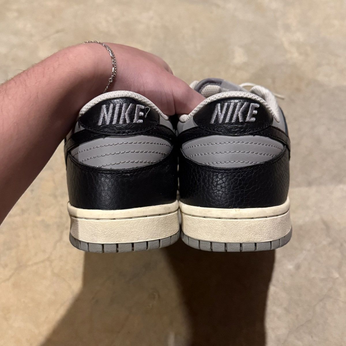 Nike Vtg Nike Dunk Low Black Cashmere 2011 US 10.5 Size US 10.5 / EU 43-44 - 6 Thumbnail
