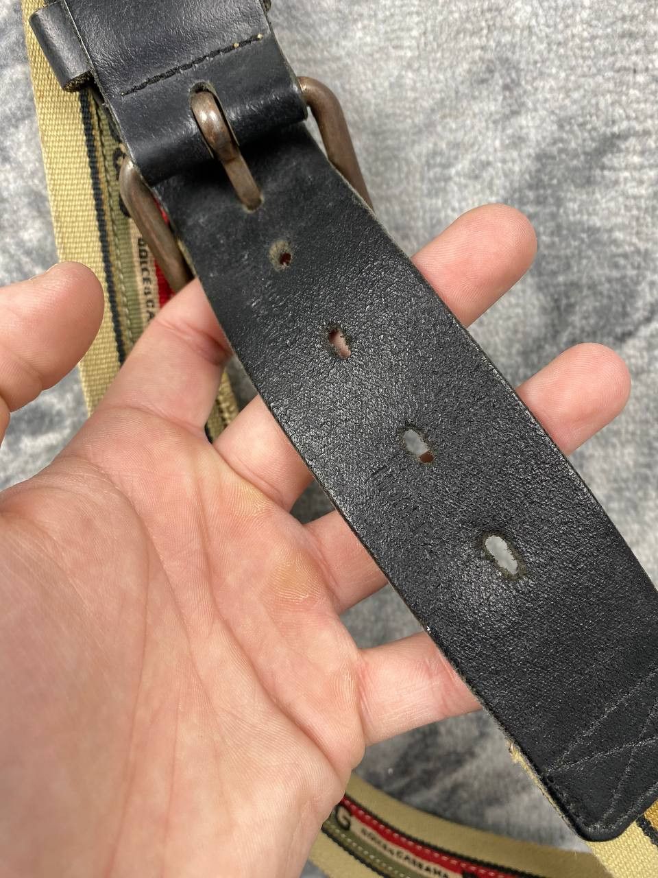 Dolce & Gabbana Vintage Dolce & Gabbana Monogram Logo DG Belt Size ONE SIZE - 7 Thumbnail